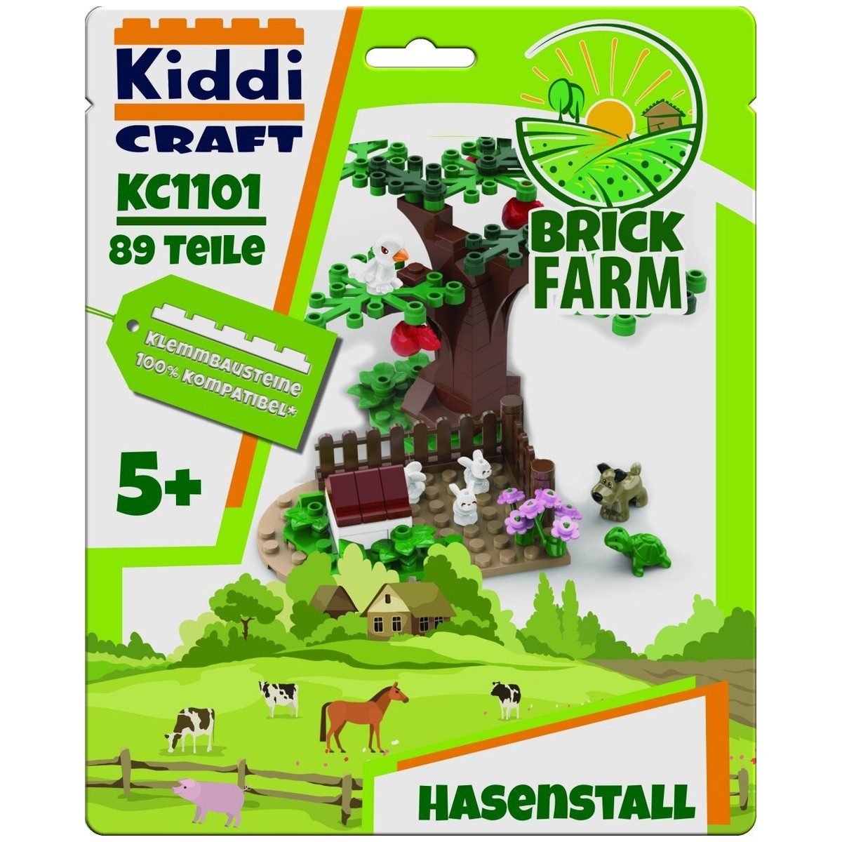 Wisam Kiddicraft KC1101 Hasenstall Spielbausteine