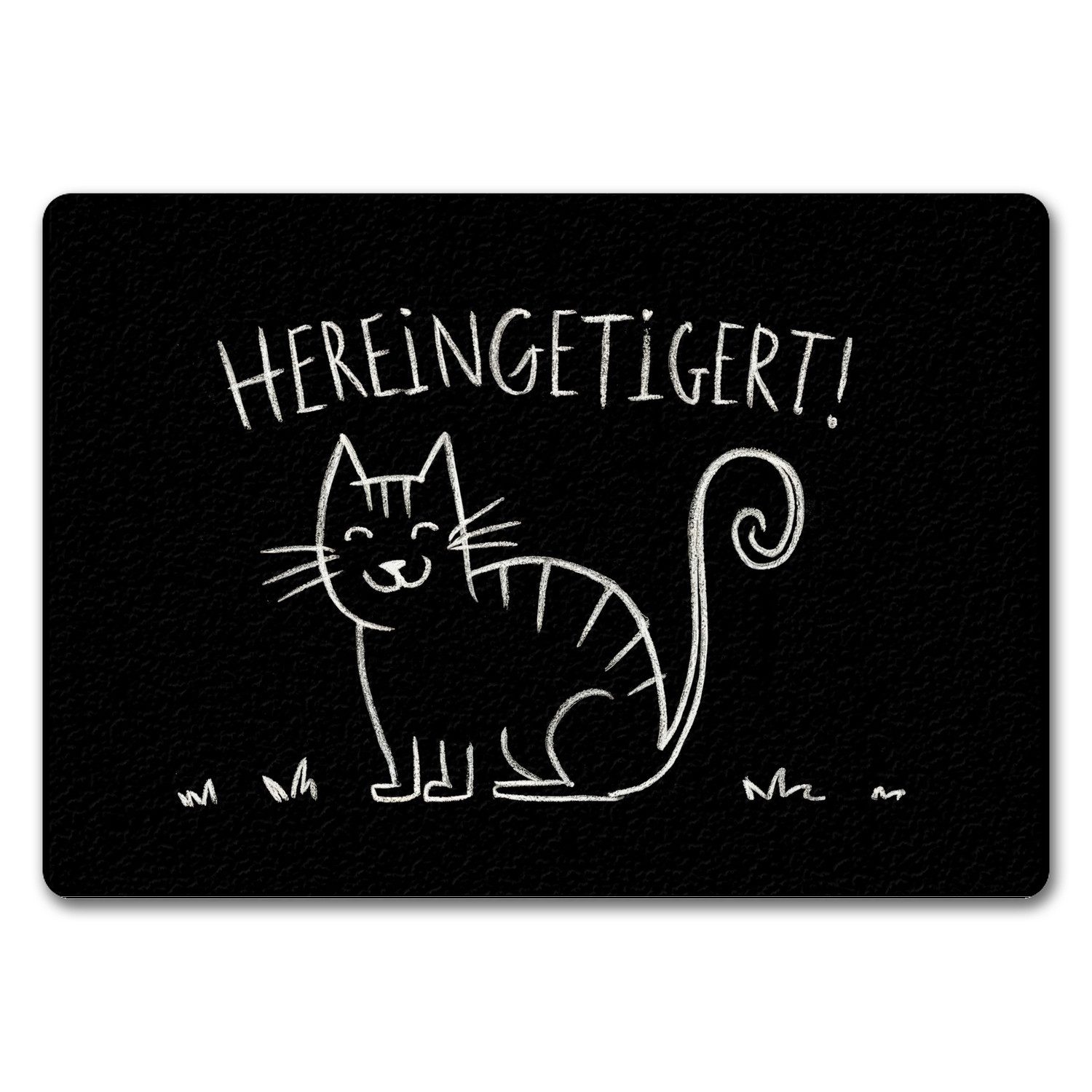 speecheese Fußmatte Hereingetigert! Fußmatte in 35x50 günstig online kaufen