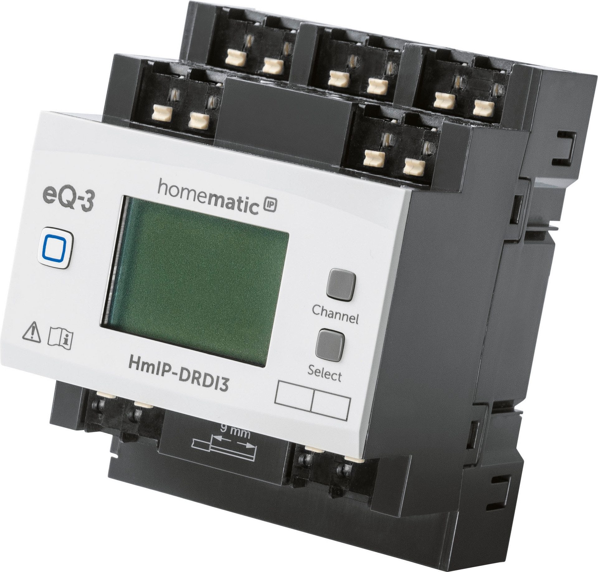 Homematic IP Dimmaktor für Hutschienenmontage – 3-fach Smart-Home-Zubehör