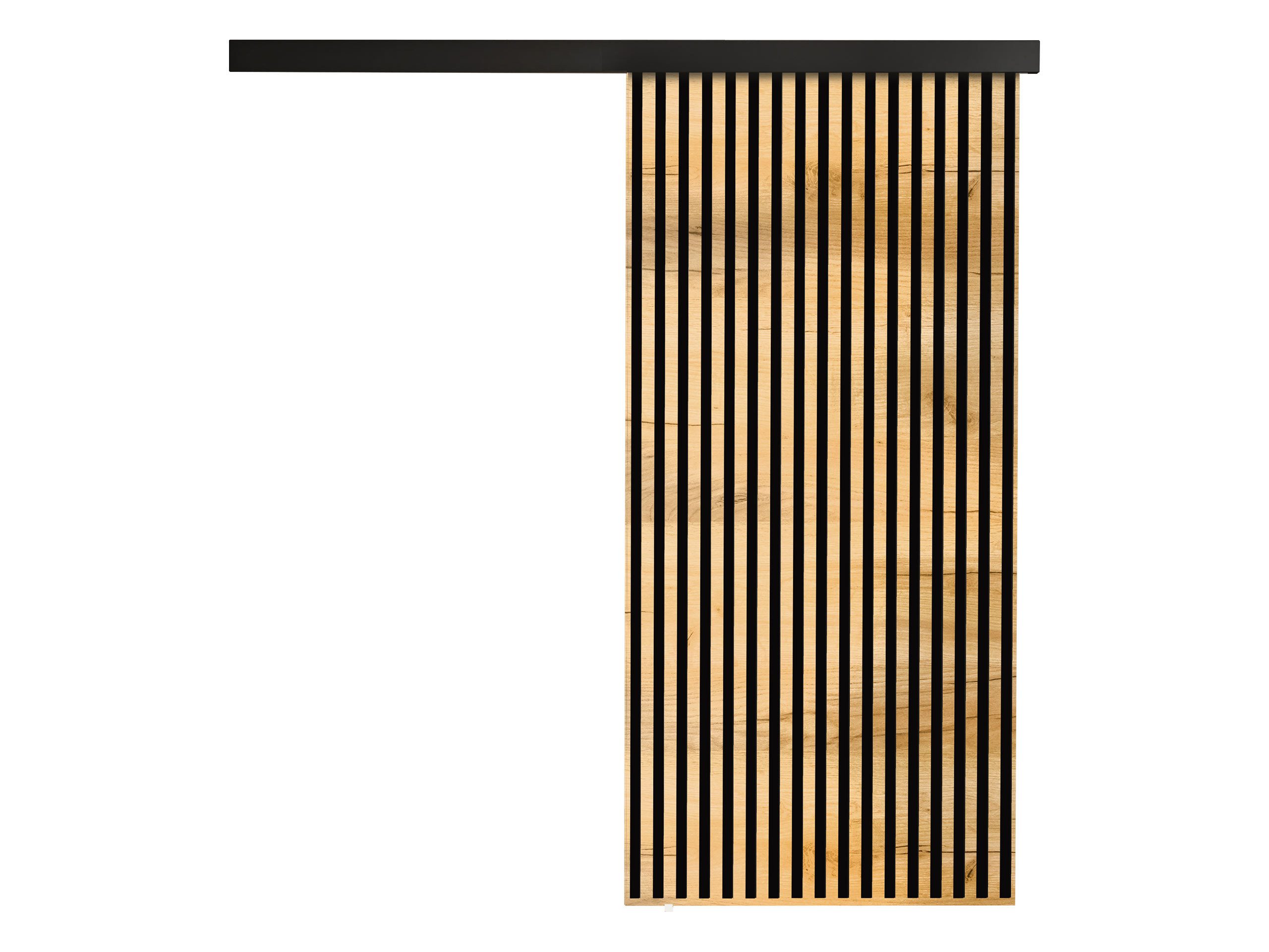 MIRJAN24 Schiebetür Belmo 90 (Universell - Links / Rechts), Metallkugellagerschiebesystem