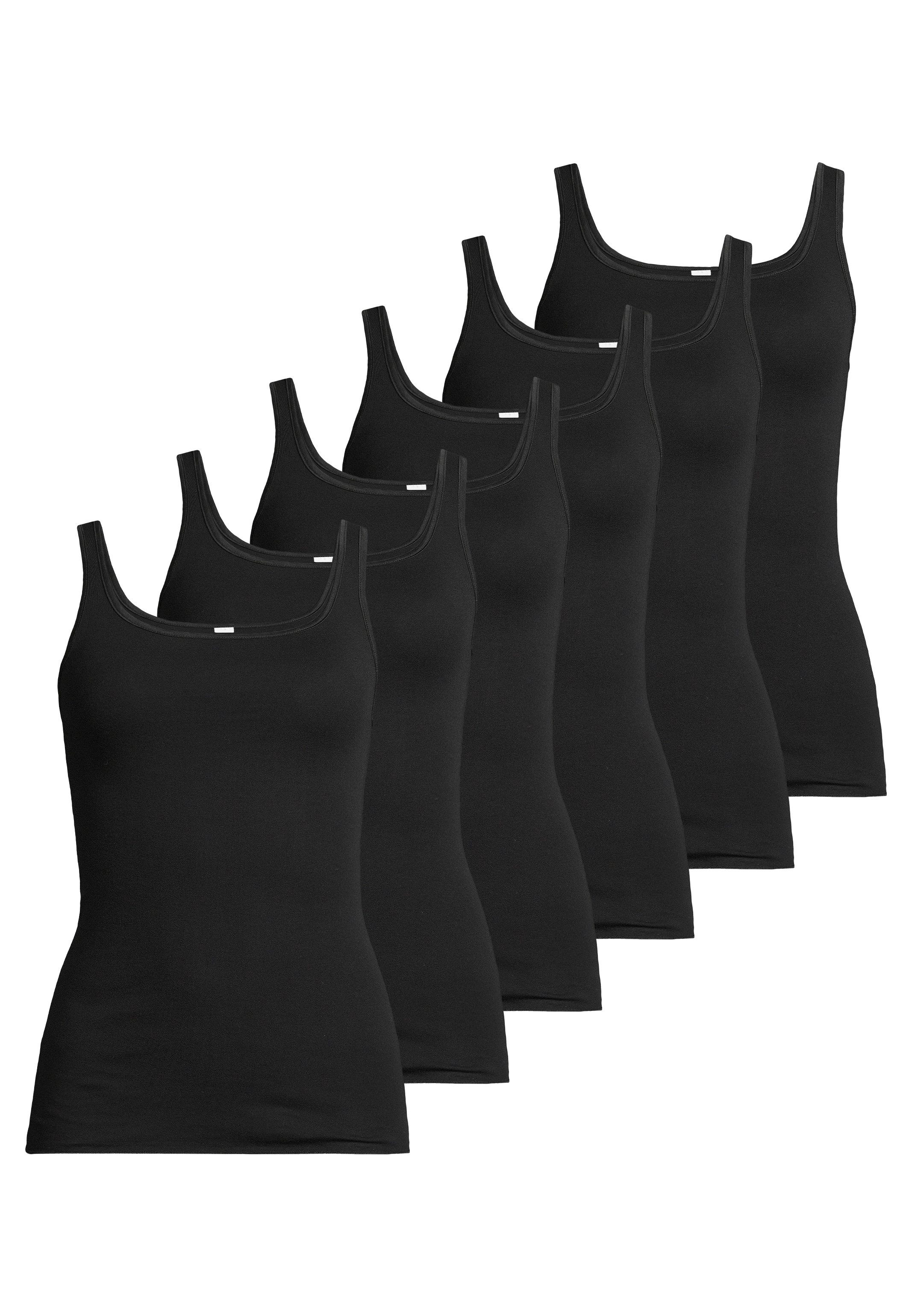 Nina Von C. Unterhemd 6er Pack Fine Cotton (Spar-Set, 6-St) Unterhemd / Top - Baumwolle - Atmungsaktiv