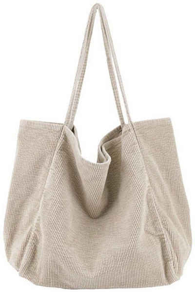 Housruse Strandtasche »Umhängetasche Damen Große Kordeltasche Handtasche Umhängetasche Damen Umhängetasche Einkaufstasche Shopper 40 x 40 x 23 cm«