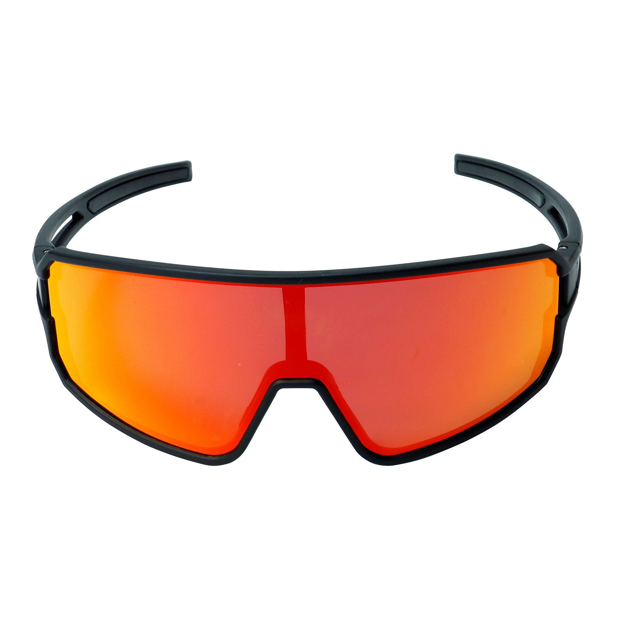 YEAZ Sportbrille SUNWAVE Sport-Sonnenbrille Black/Red, Guter günstig online kaufen