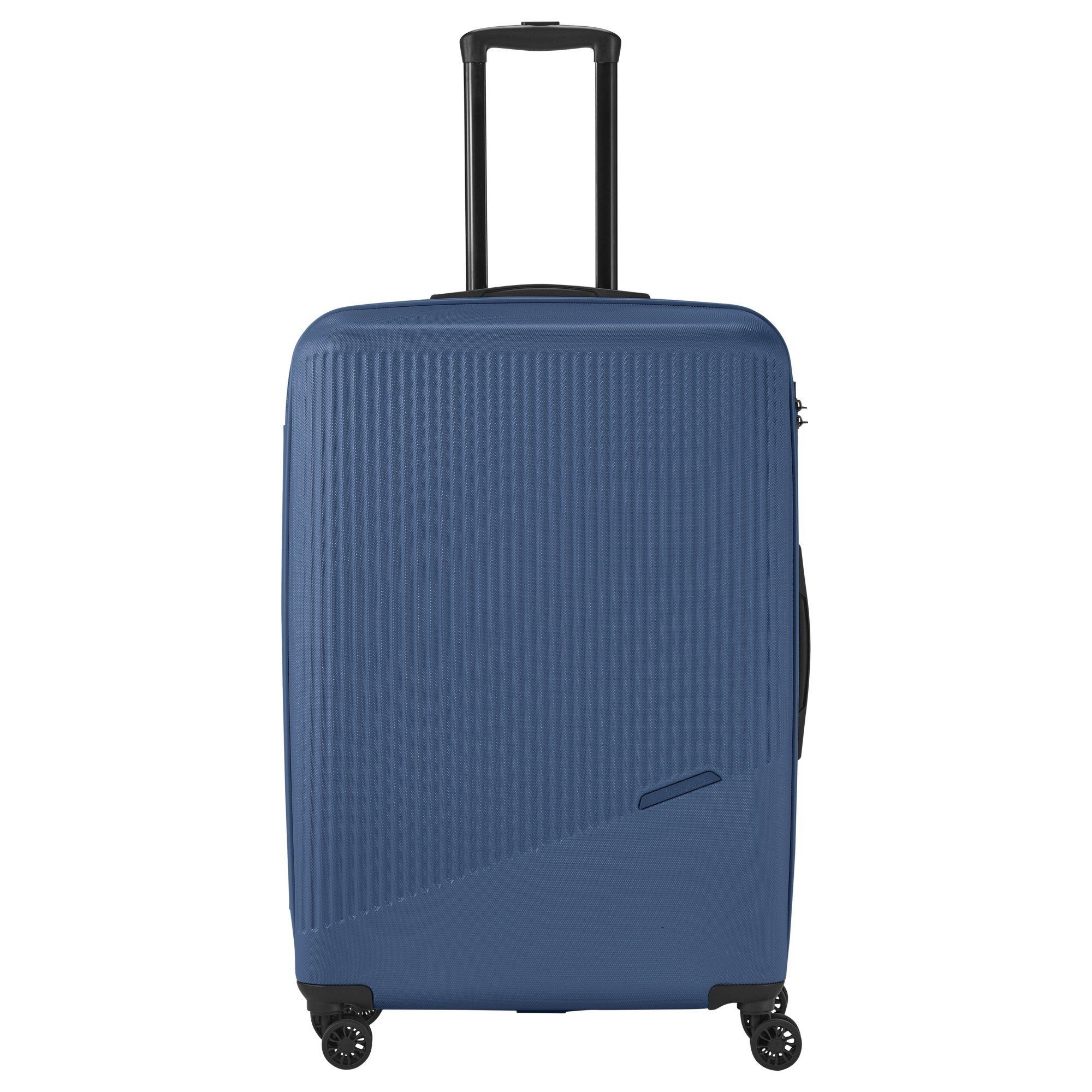 travelite Trolley Bali - 4-Rollen Trolley 3tlg., 4 Set Rollen blau