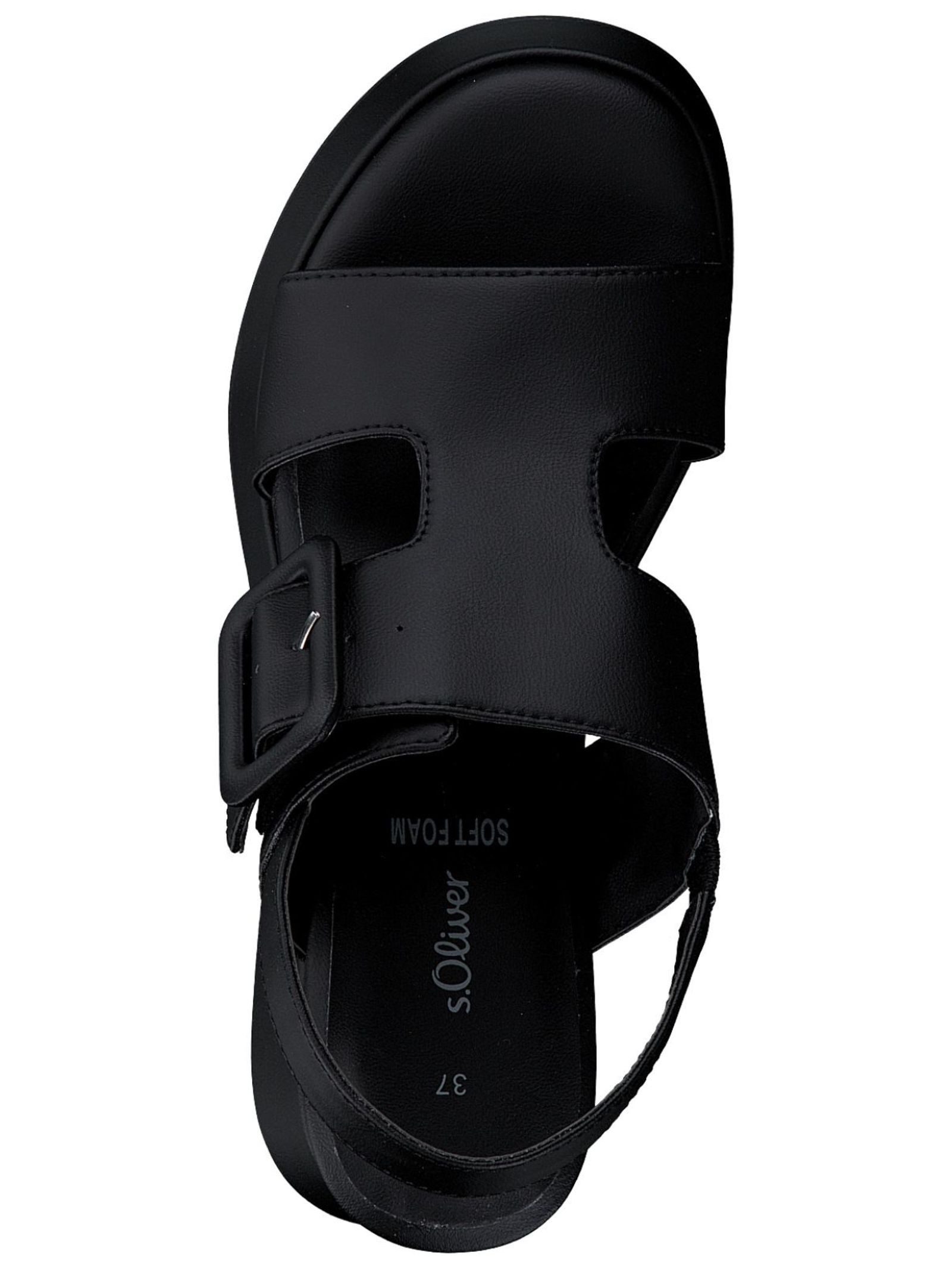 s.Oliver Sandalen Lederimitat/Textil . Plateausandaletten