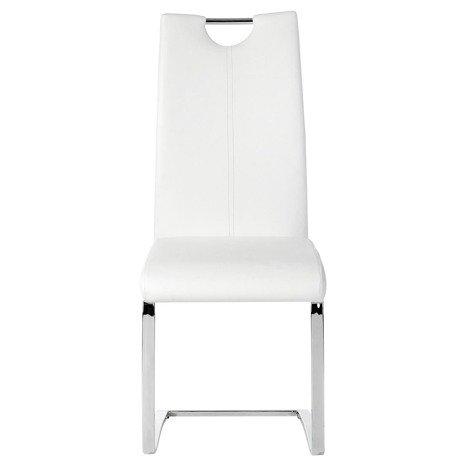 IDIMEX Esszimmerstuhl SABA (4 St), 4 x Schwingstuhl Freischwinger Esszimmer günstig online kaufen