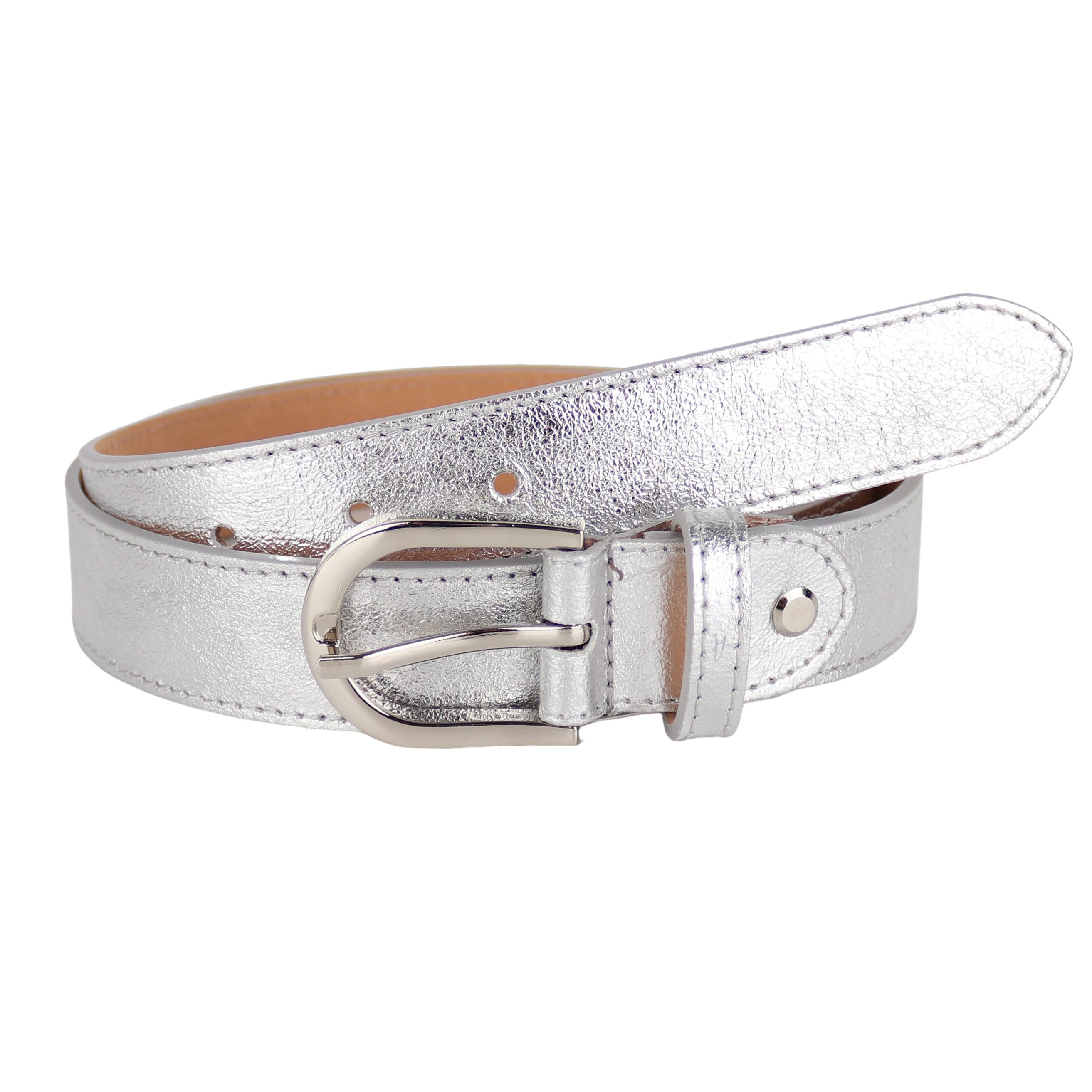 MIRROSI Ledergürtel Damen Herren Gürtel, Made in Italy, 3cm breit (Passt fast zu jeder Hosenschlaufe, aus Echtem Leder)