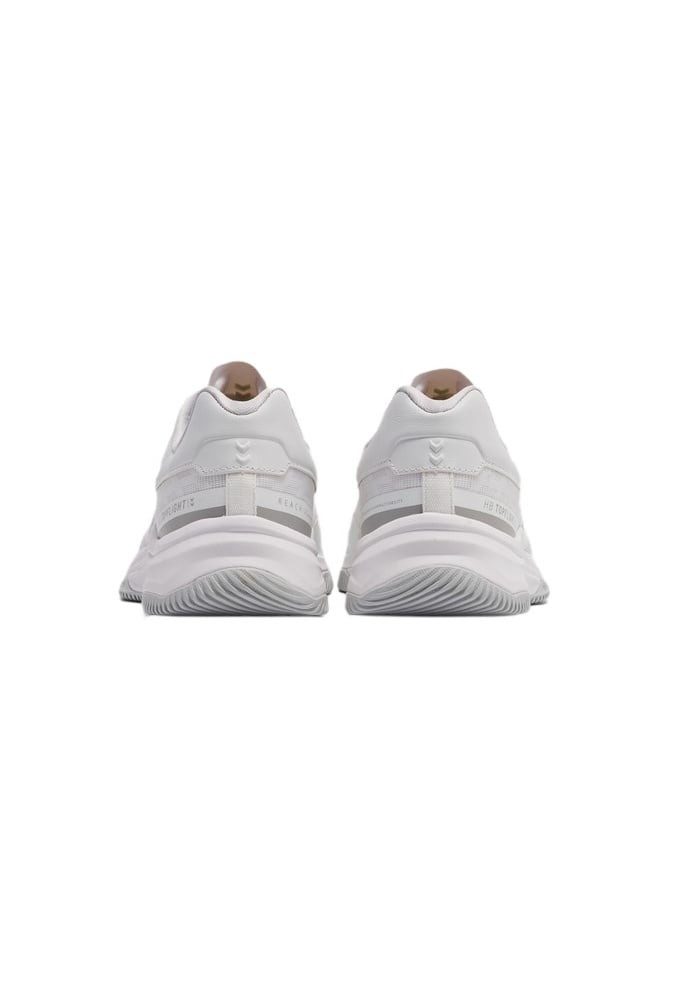 hummel Hallen-Indoorschuhe HB Topflight Pro (Handball) weiss/grau Herren Badmintonschuh