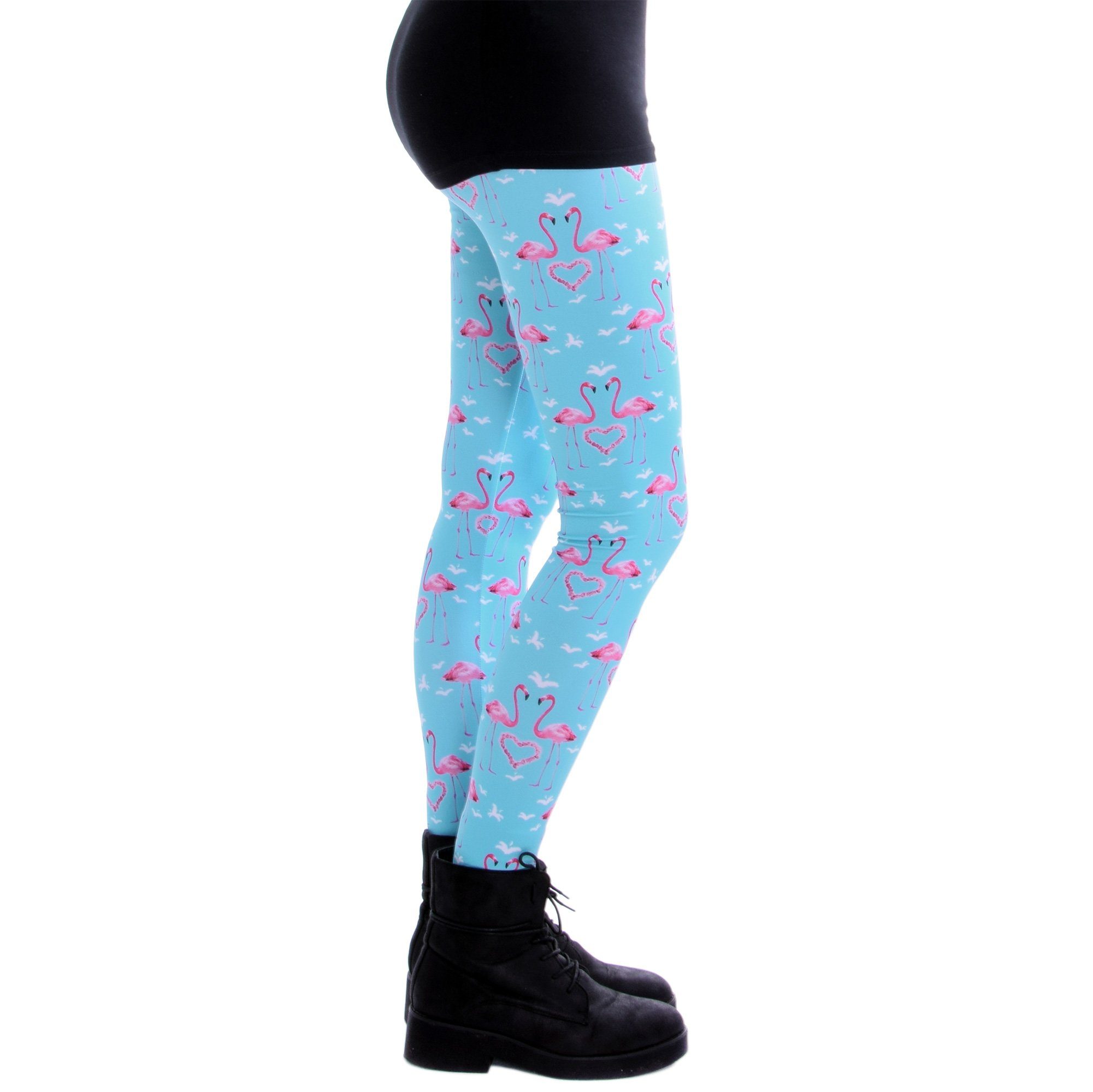 cosey Leggings Flamingo Line Leggings (Einheitsgröße) – Bild 2 von 5