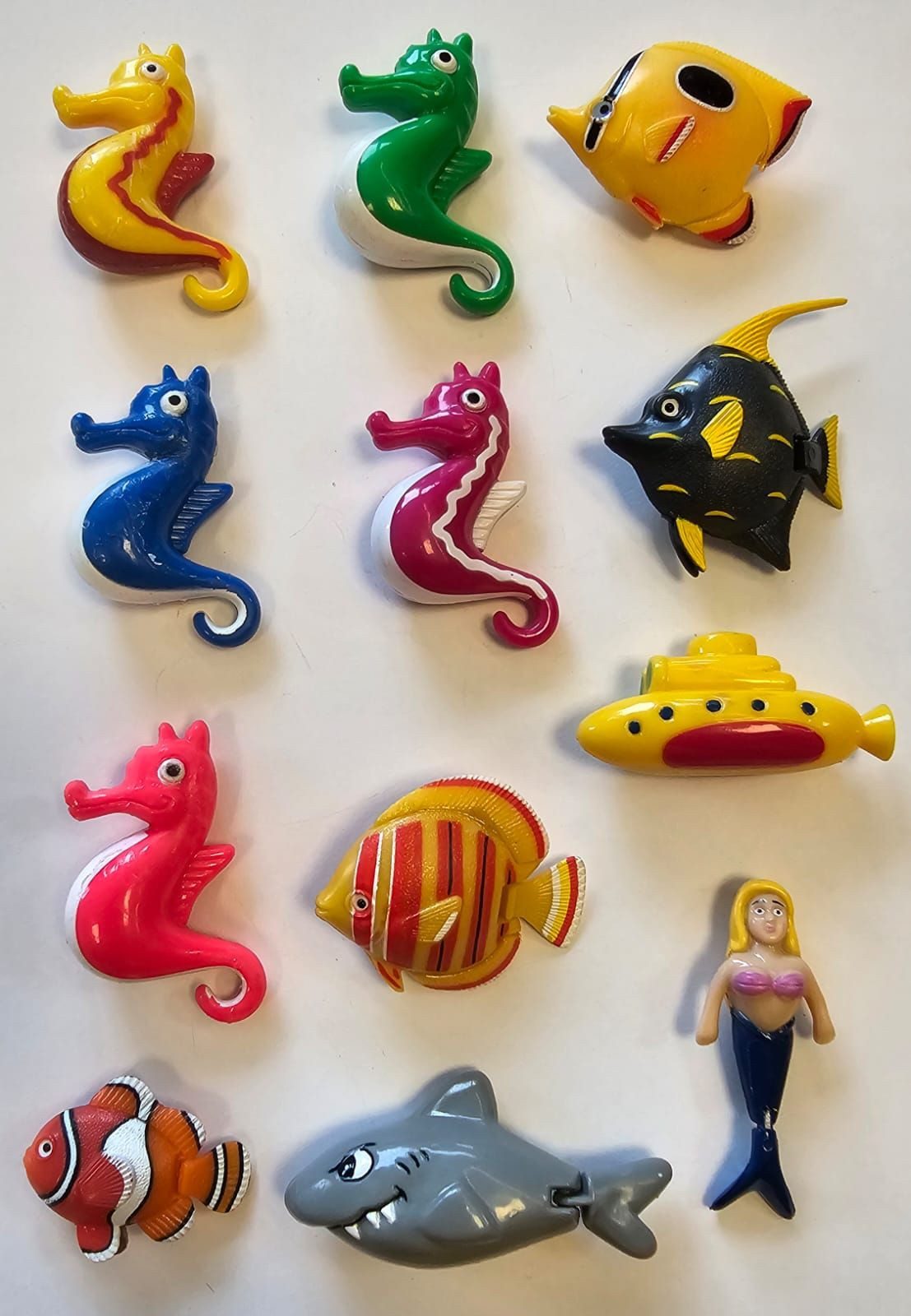 XENON LED Dekolicht 3495 Fische 12er Pack Wassersäulen / DEKO diverse Farben, Xenon / Mehrfarbig