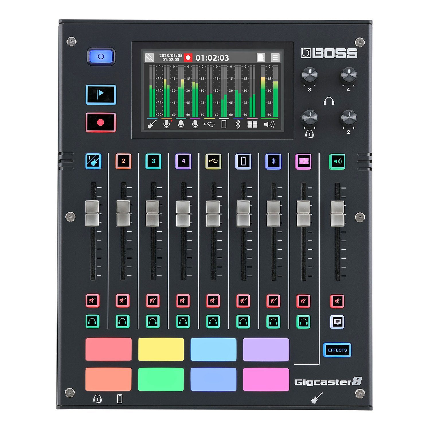 Mischpult Boss GCS-8 Gigcaster Audio Streaming Mixer