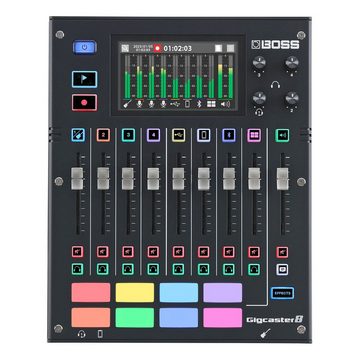 Boss by Roland Mischpult Boss GCS-8 Gigcaster Streaming Mixer mit SD-Karte
