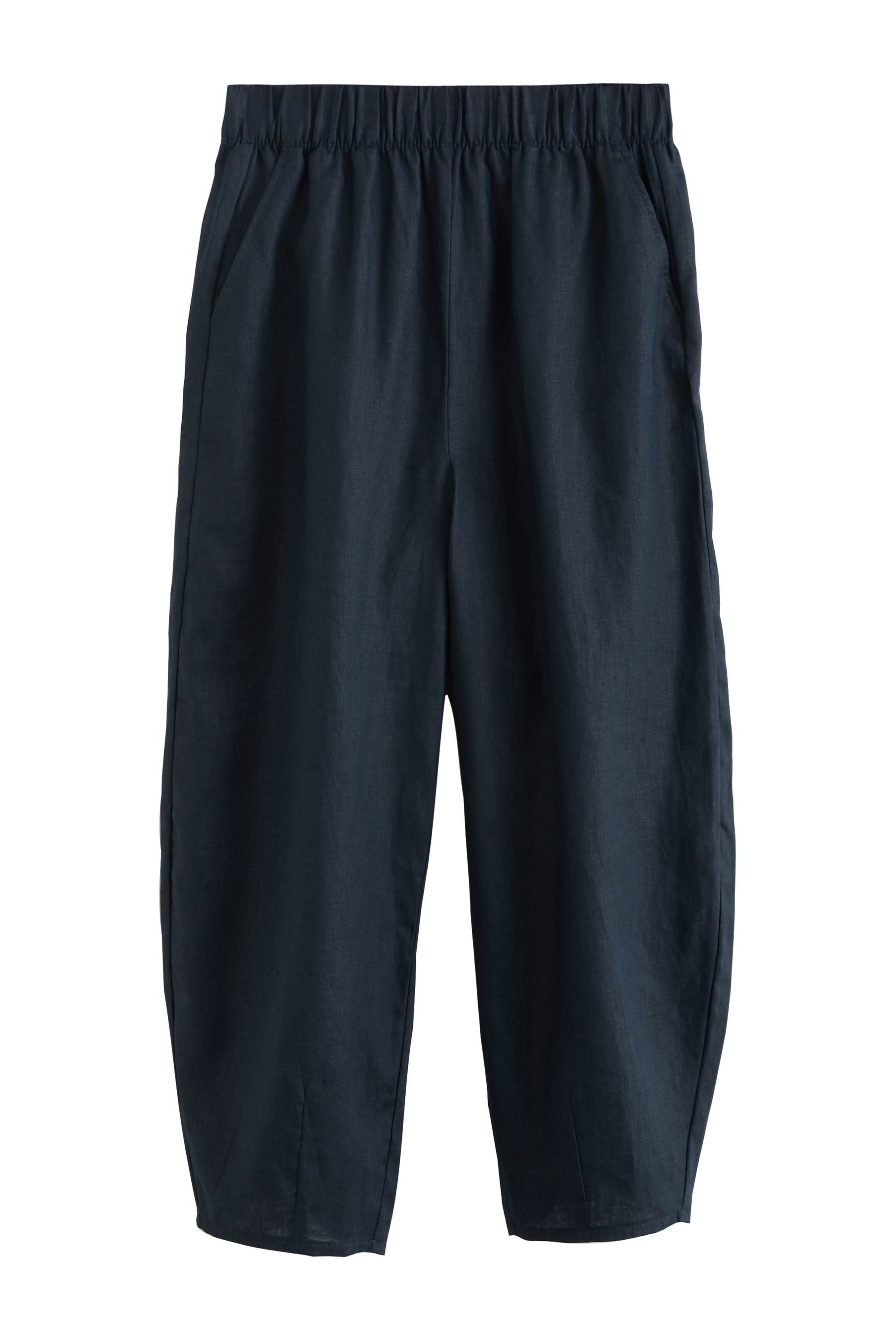 Next Leinenhose Hose mit Barrel-Bein aus günstig online kaufen
