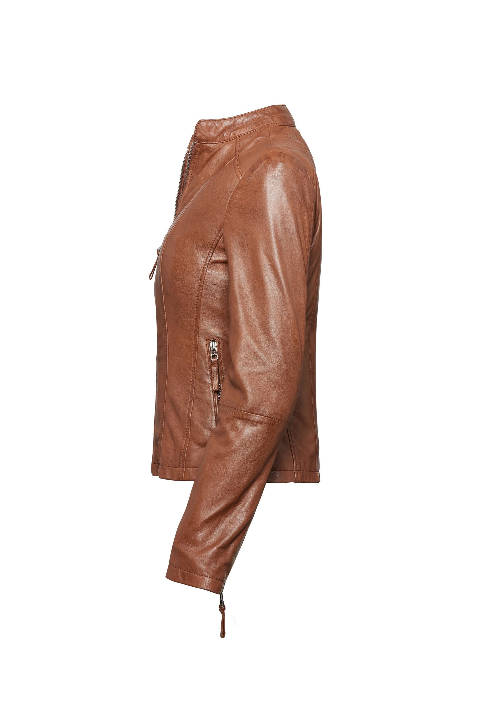 7eleven Lederjacke SEPenelope (1-St) mit Stehkragen