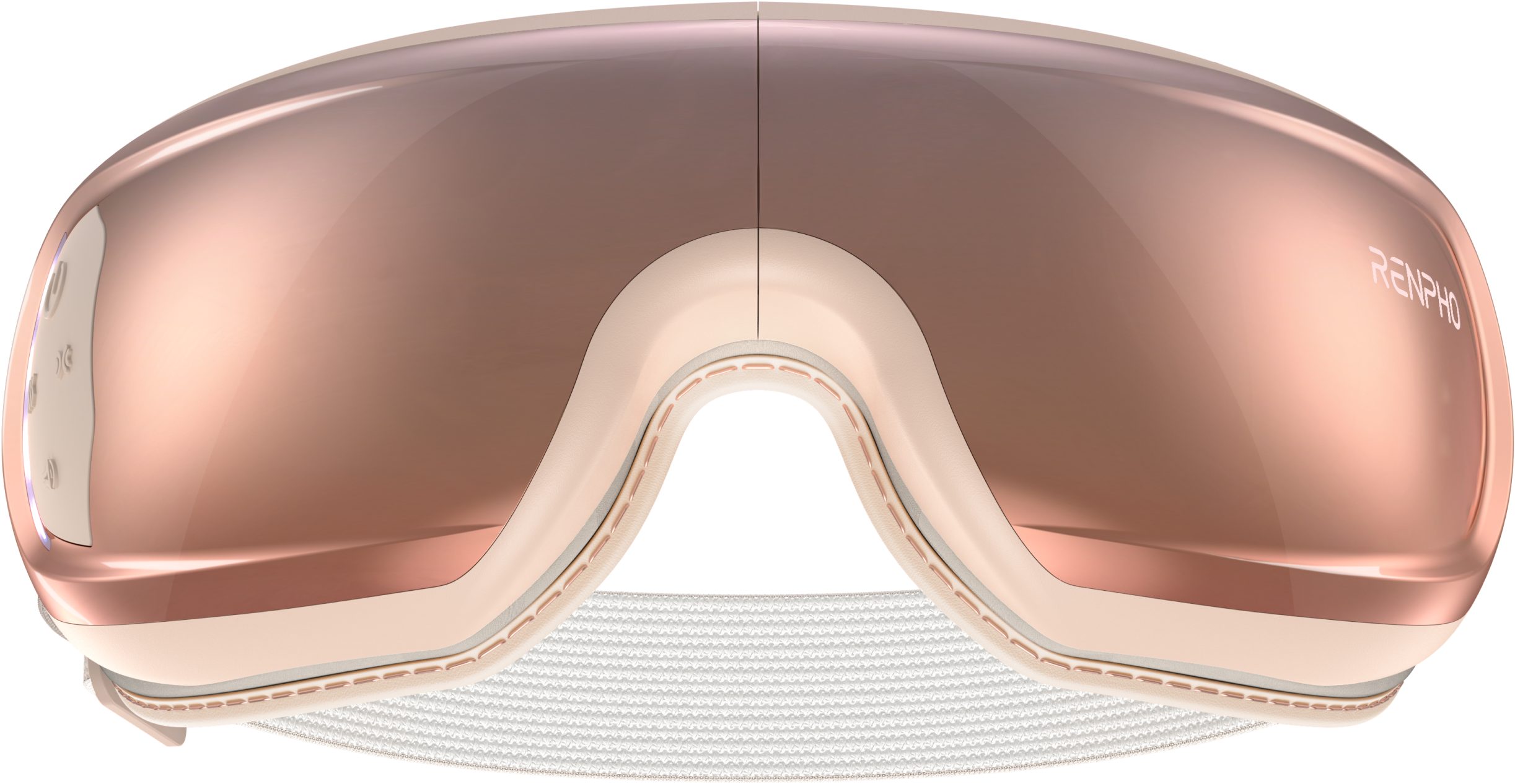 RENPHO Gesichtsmassagegerät Renpho Eyeris 3 Eye massager G010V, Sprachgesteuertes Pflegeerlebnis mit Wärme, Kühlung und Akupressur