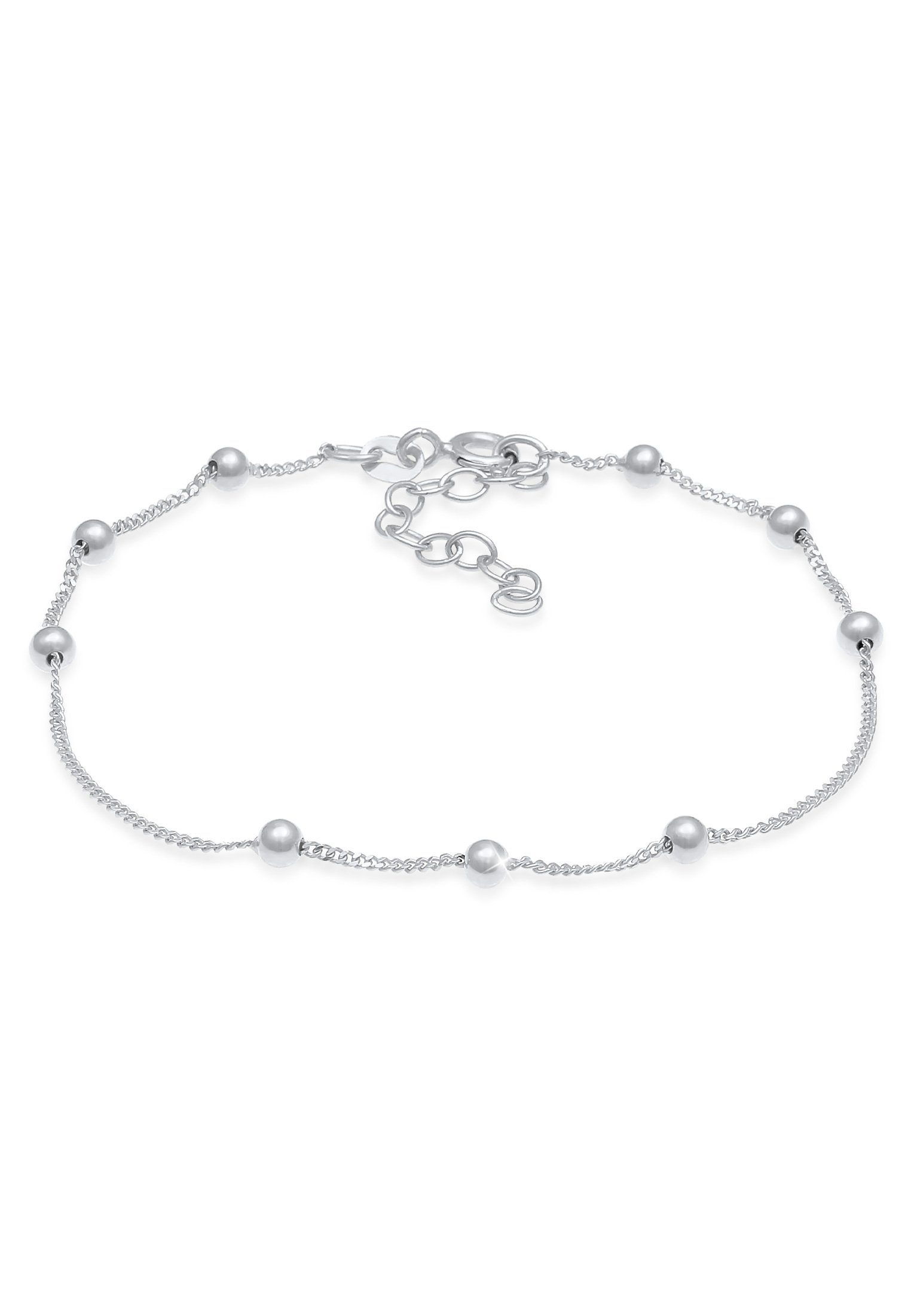 Elli Armband Kugeln Rund Beads Basic 925 Silber, Das ideale Geschenk für  die Frau oder Freundin