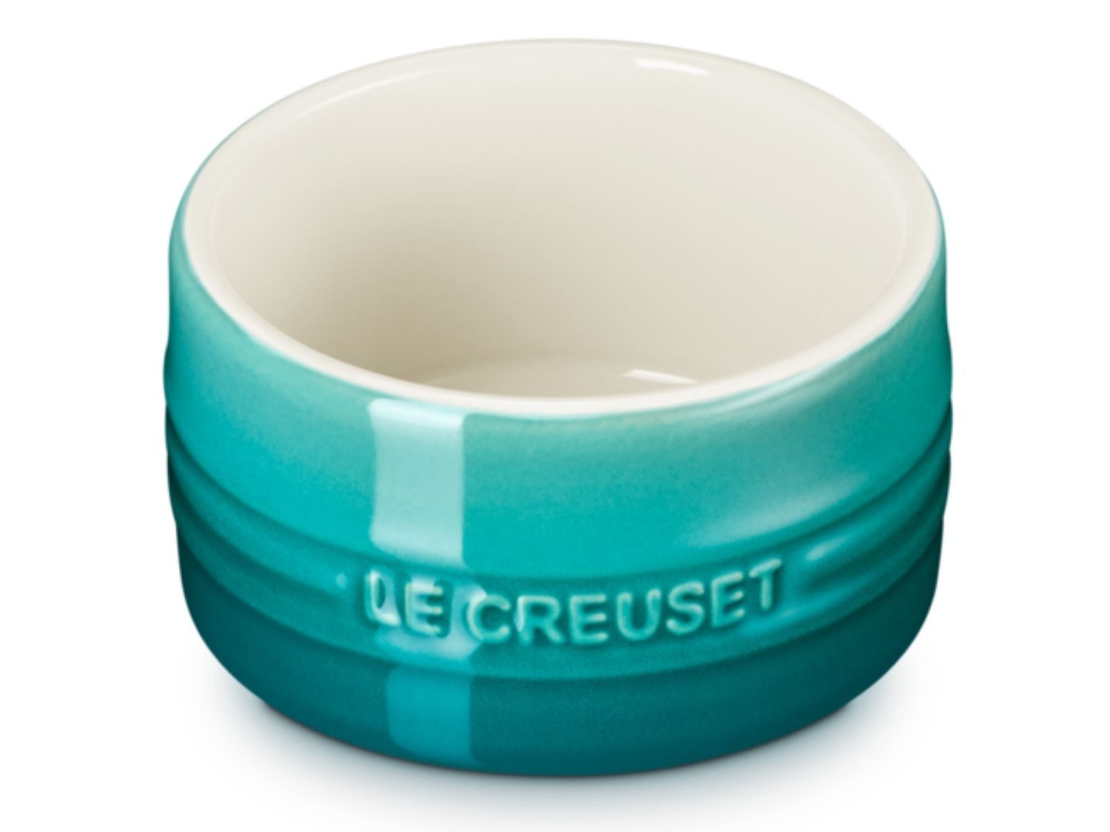 LE CREUSET Backform stapelbares Förmchen bleu riviera 8cm