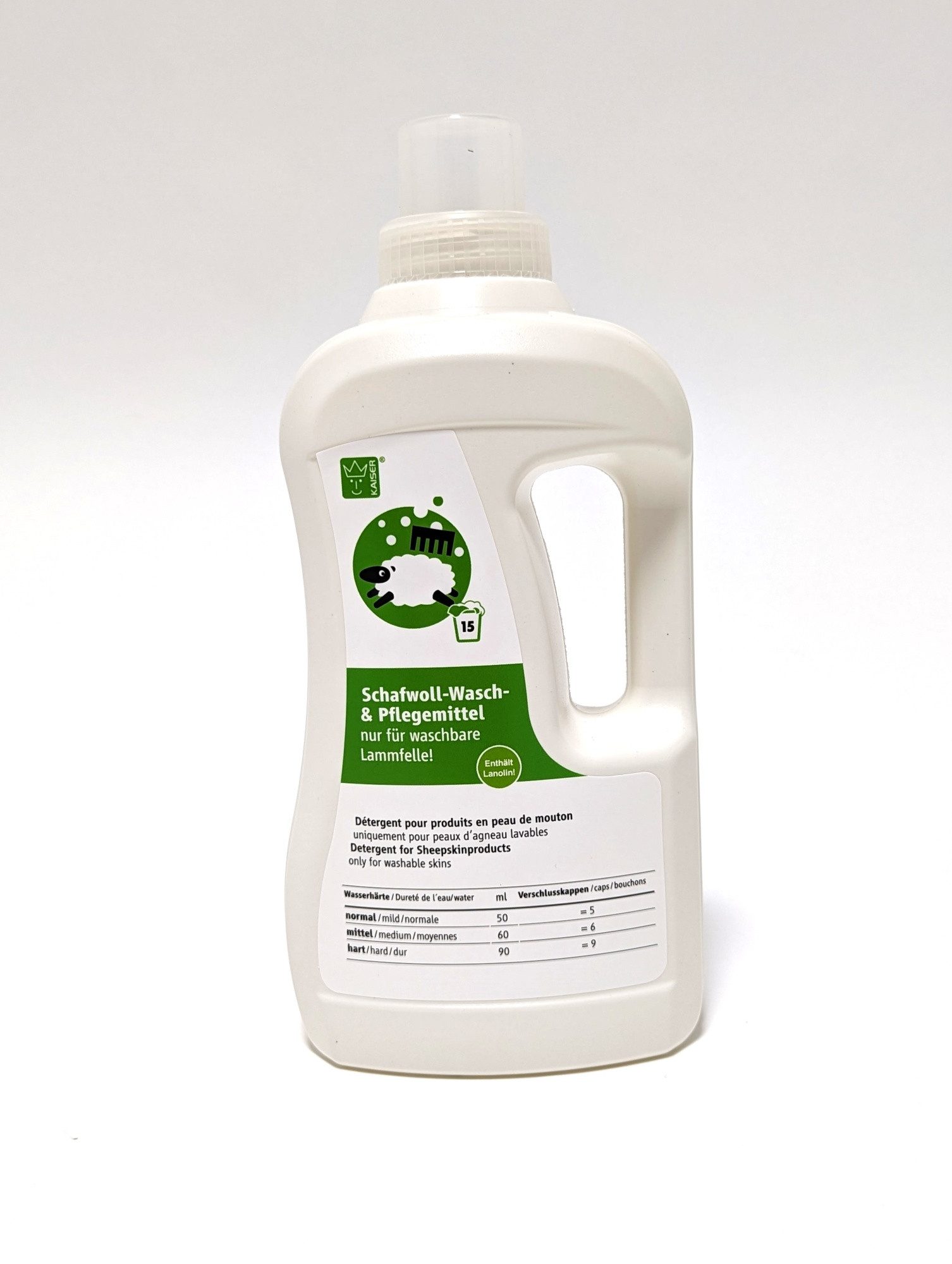 Kaiser Schafwoll-Wasch & Pflegemittel 1000 ml Spezialwaschmittel