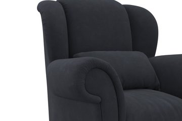 Home affaire Ohrensessel Queenie Ohrenseesel (1-St), mit softem, weichem Sitzkomfort und zeitlosem Design