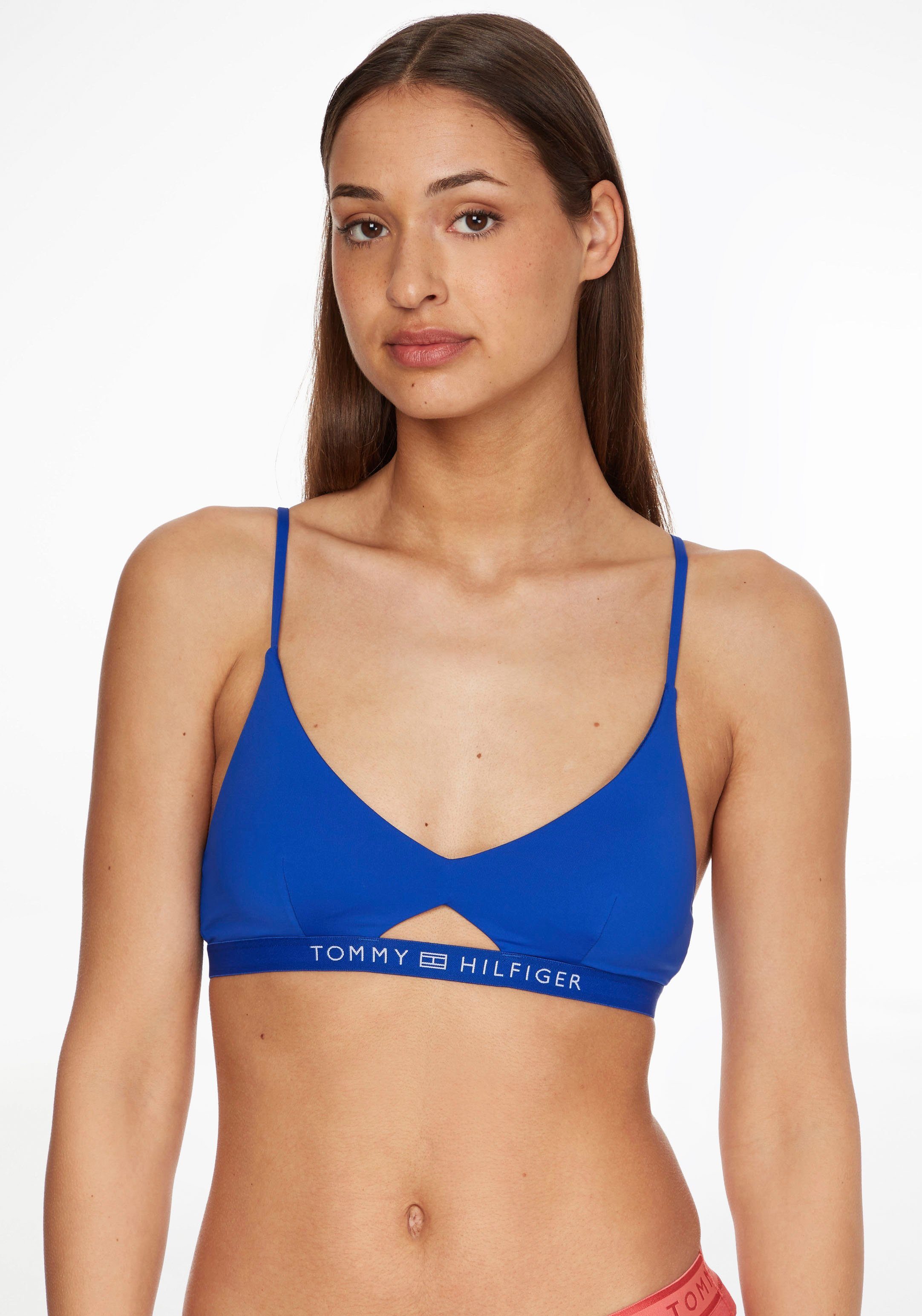 Tommy Hilfiger Swimwear Bustier-Bikini-Top »Clara«, mit Cut-Outs online  kaufen | OTTO