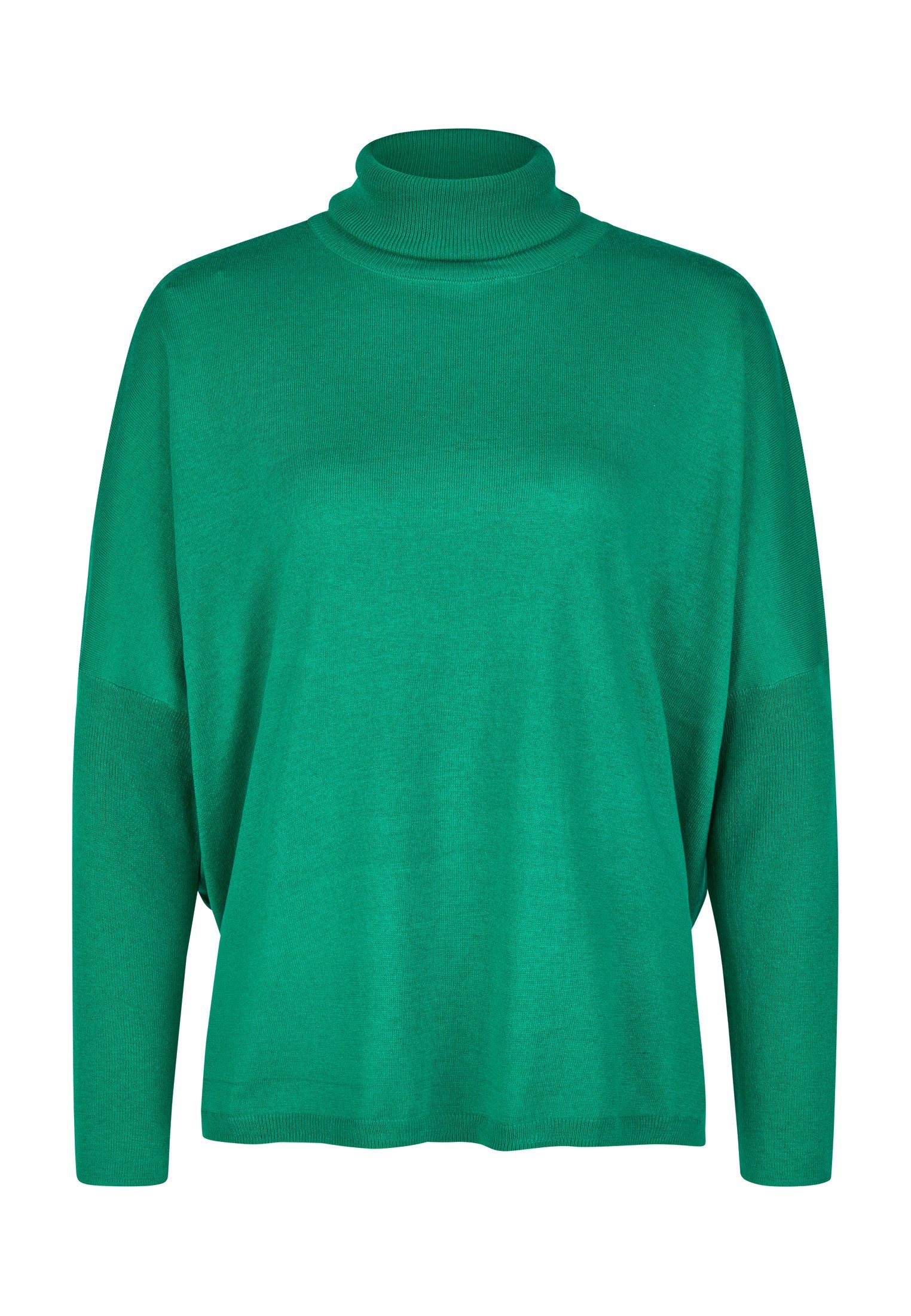 MARC AUREL Rollkragenpullover im green Basic-Stil