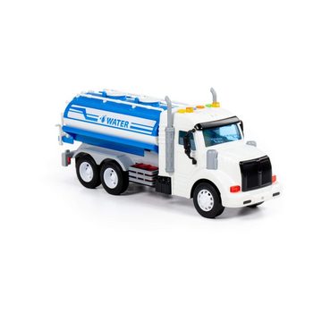 Polesie Spielzeug-Auto Polesie Profi Tankwagen mit Schwungsantrieb Box