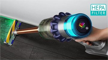 DYSON Akku-Hand-und Stielstaubsauger V12 Detect Slim Absol Staubsauger Kabellos Akkusauger Handstaubsauger, Beutellos, Kabellos, Kabelloser Akkuhandstaubsauger Sauger Autostaubsauger Akkuhandsauger