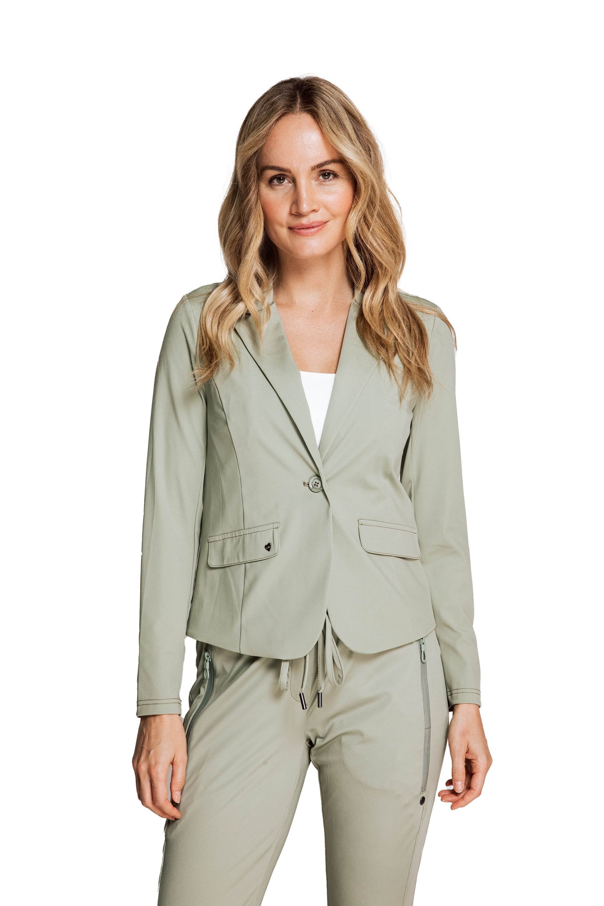 Zhrill Jackenblazer Blazer ZHBETSY Grün angenehmer günstig online kaufen
