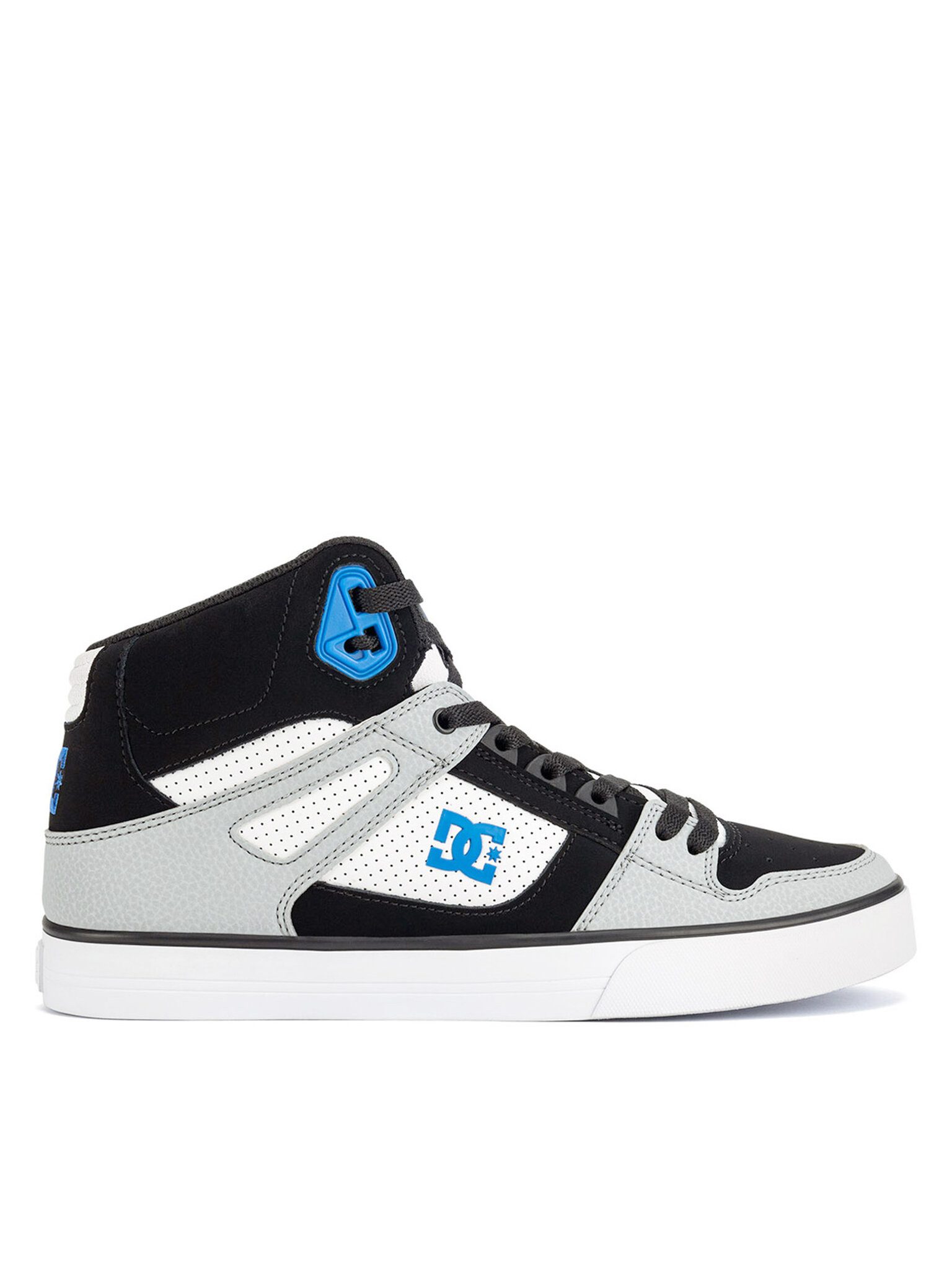 Dc Shoes Herrensneakers Schwarz, Grau PURE HIGH-TOP WC ADYS400043 Sneaker