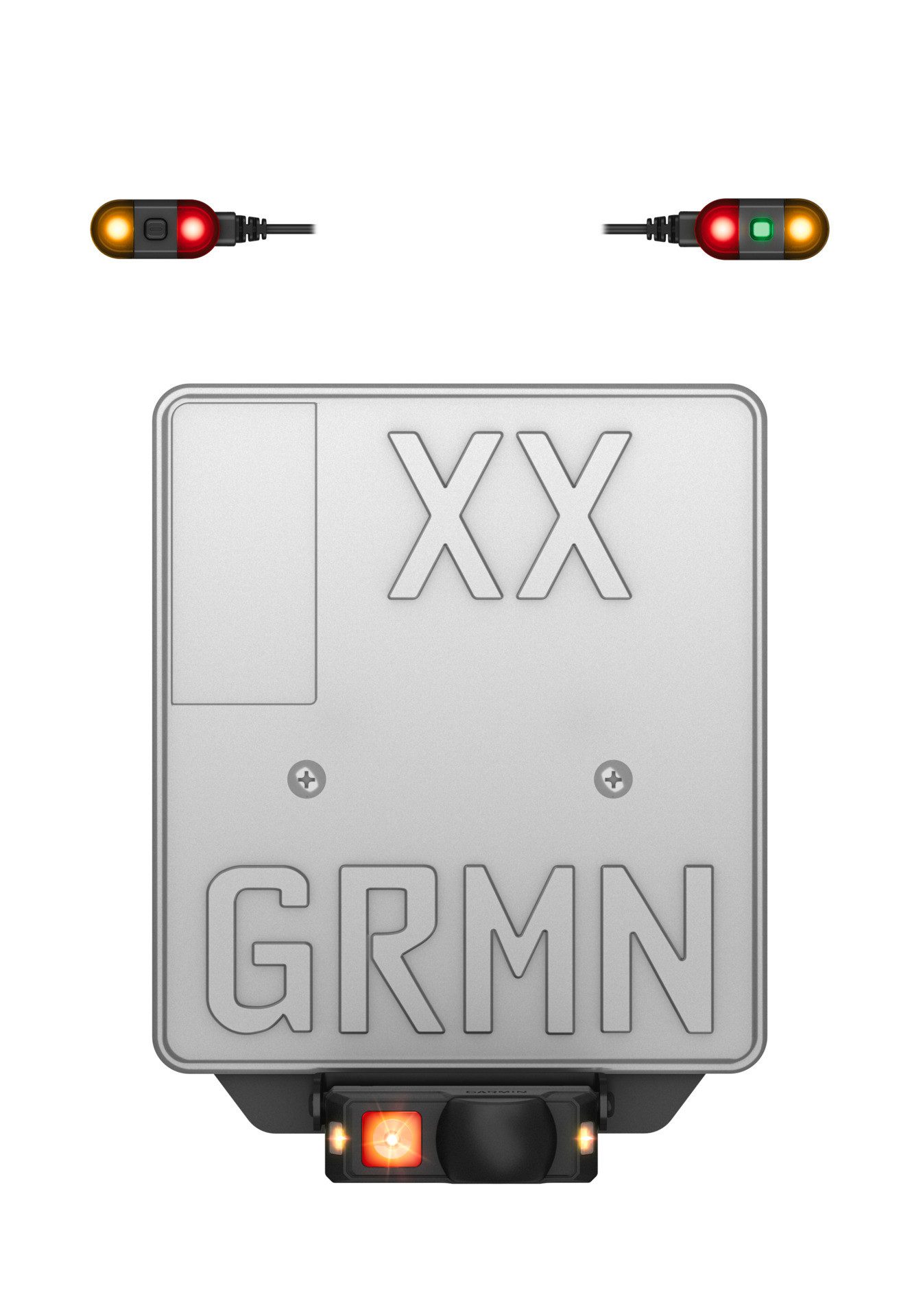 Garmin Sensor zumo R1 Radar Motorrad-Radar, flexible Montage, Zusatzbeleuchtung, Audiohinweise, kompakt & robust