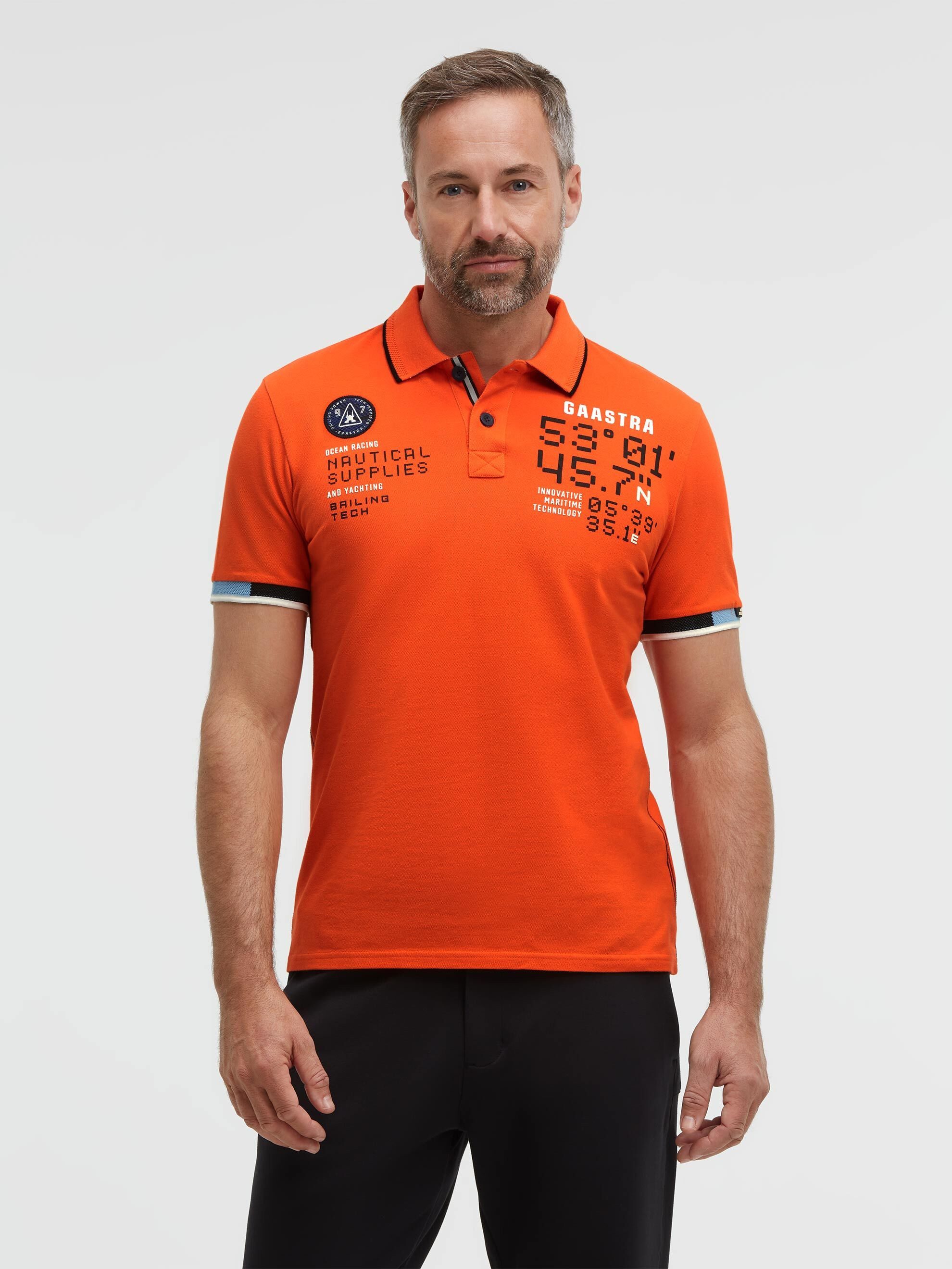 Gaastra Poloshirt mit Baumwolle