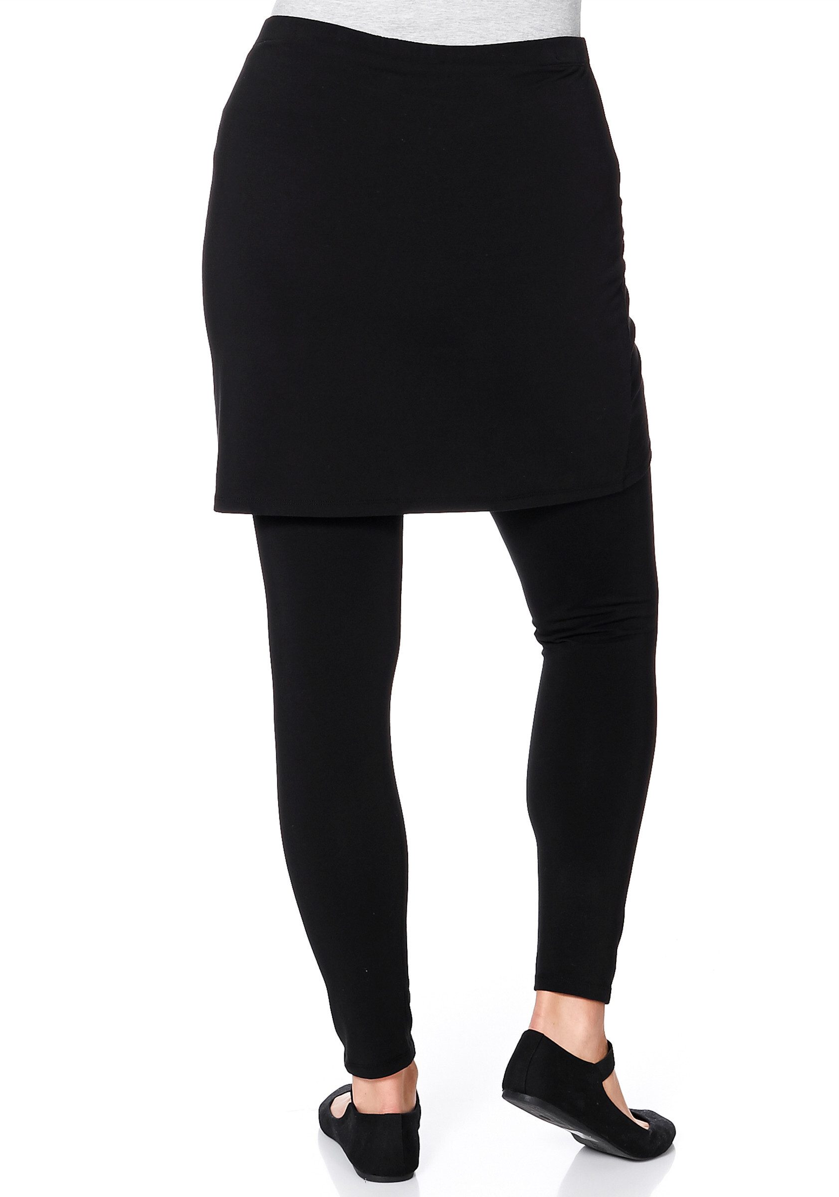 sheego by Joe Browns Jerseyhose Leggings . Raffinierte Leggings mit Rock günstig online kaufen