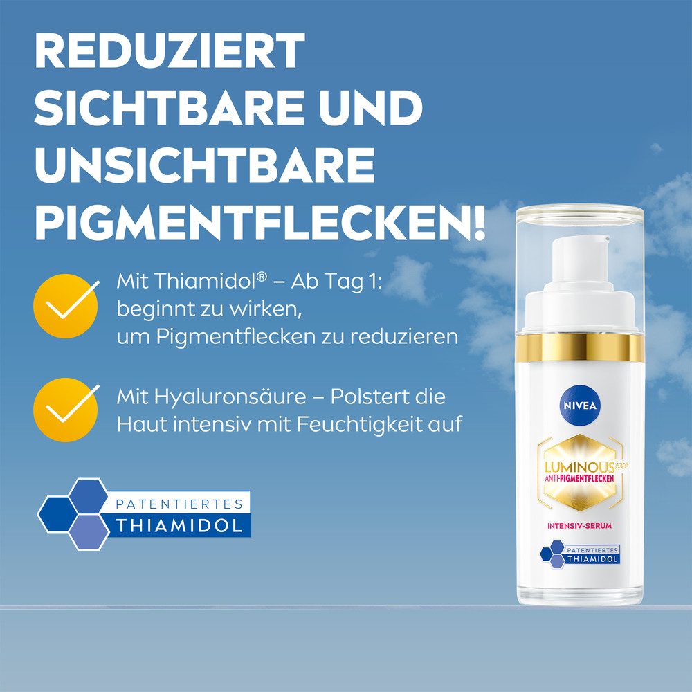 NIVEA LUMINOUS630® Anti-Pigmentflecken Tag, Nacht & Intensiv-Serum Gesichtspflegeset · 1 Stk – Bild 4 von 5