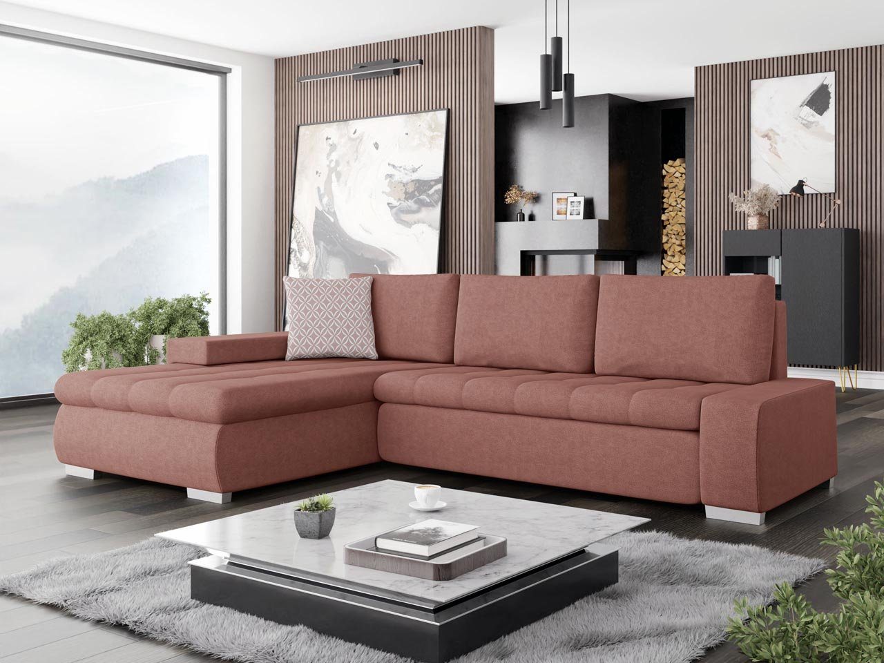 MIRJAN24 Ecksofa Orkan Mini, mit Bettkasten günstig online kaufen