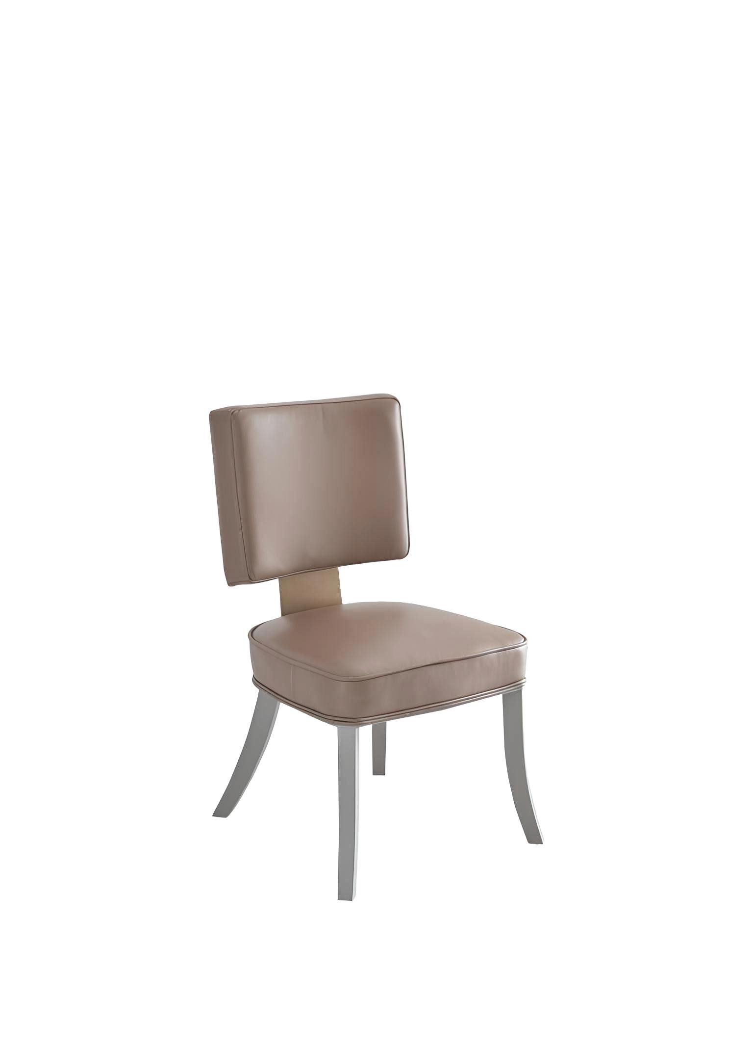 Xlmoebel Esszimmerstuhl Gepolsterter Lehnstuhl aus Holz mit elegantem Design (1 St), Hergestellt in Europa