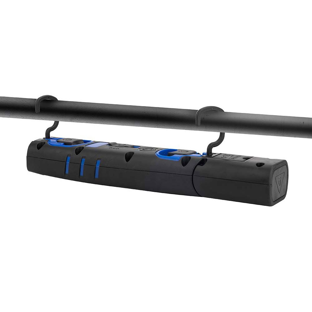 Ledino LED Arbeitsleuchte, LED-Leuchtmittel fest verbaut, Tageslichtweiß, LED Handleuchte Aluminium Grau H 23 cm Akku Taschenlampe