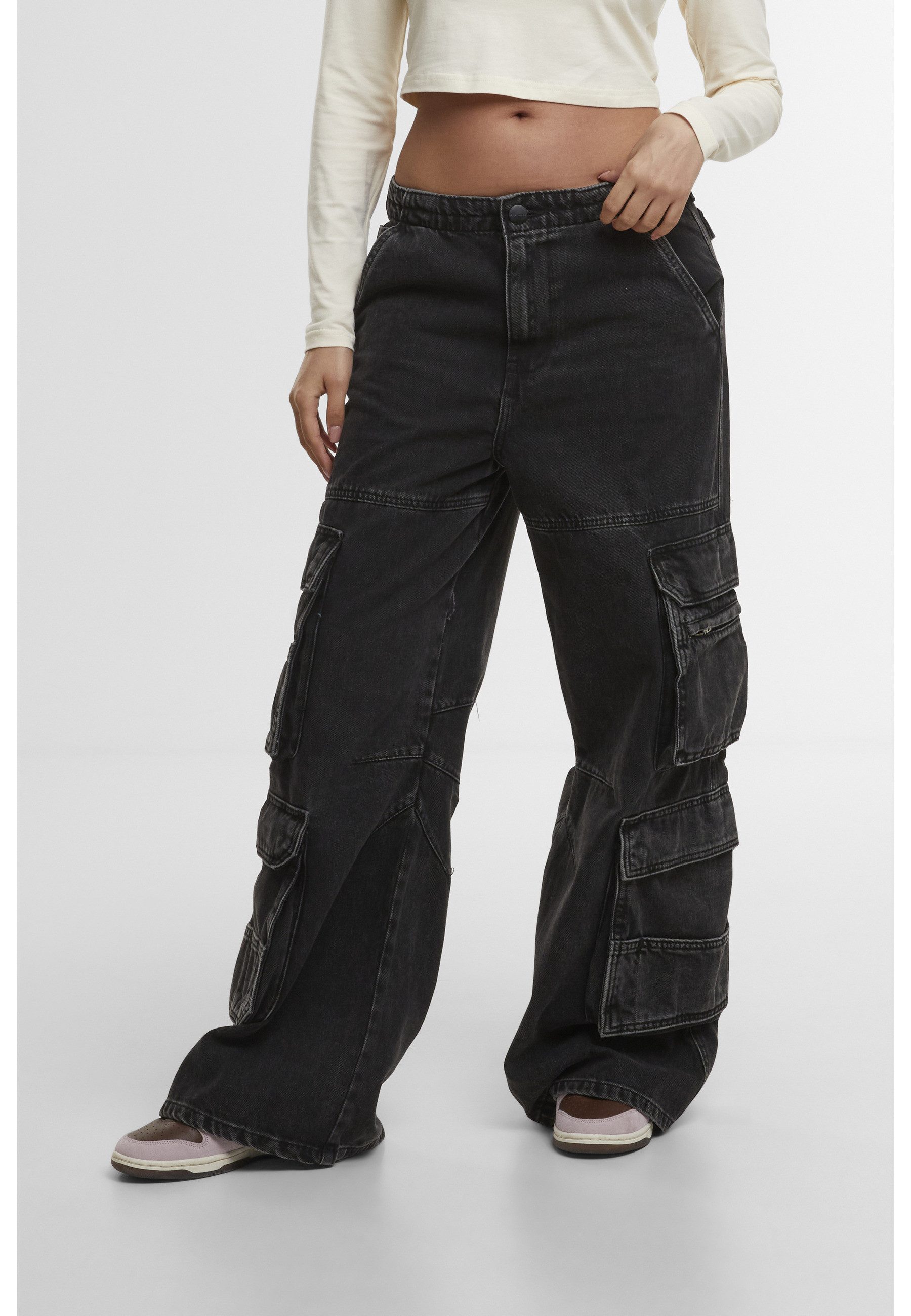 2Y Studios Bequeme Jeans 2Y Studios Mara Cargo Baggy Jeans