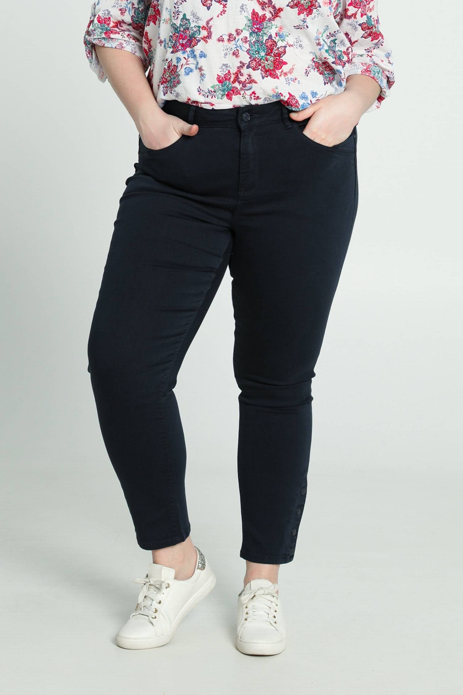 5-Pocket-Jeans Louise Marine Paprika