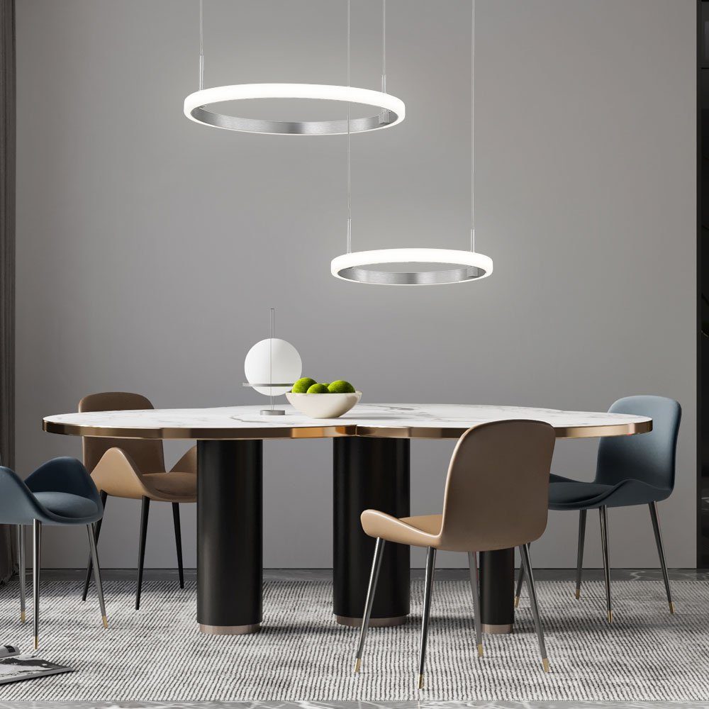 WOFI Pendelleuchte, LED-Leuchtmittel fest verbaut, Warmweiß, LED Pendellamp günstig online kaufen