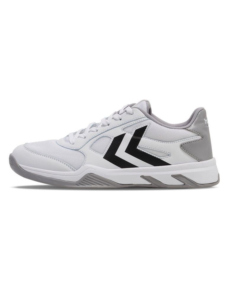hummel Hallen-Indoorschuhe Teiwaz IV weiss/grau Herren Badmintonschuh