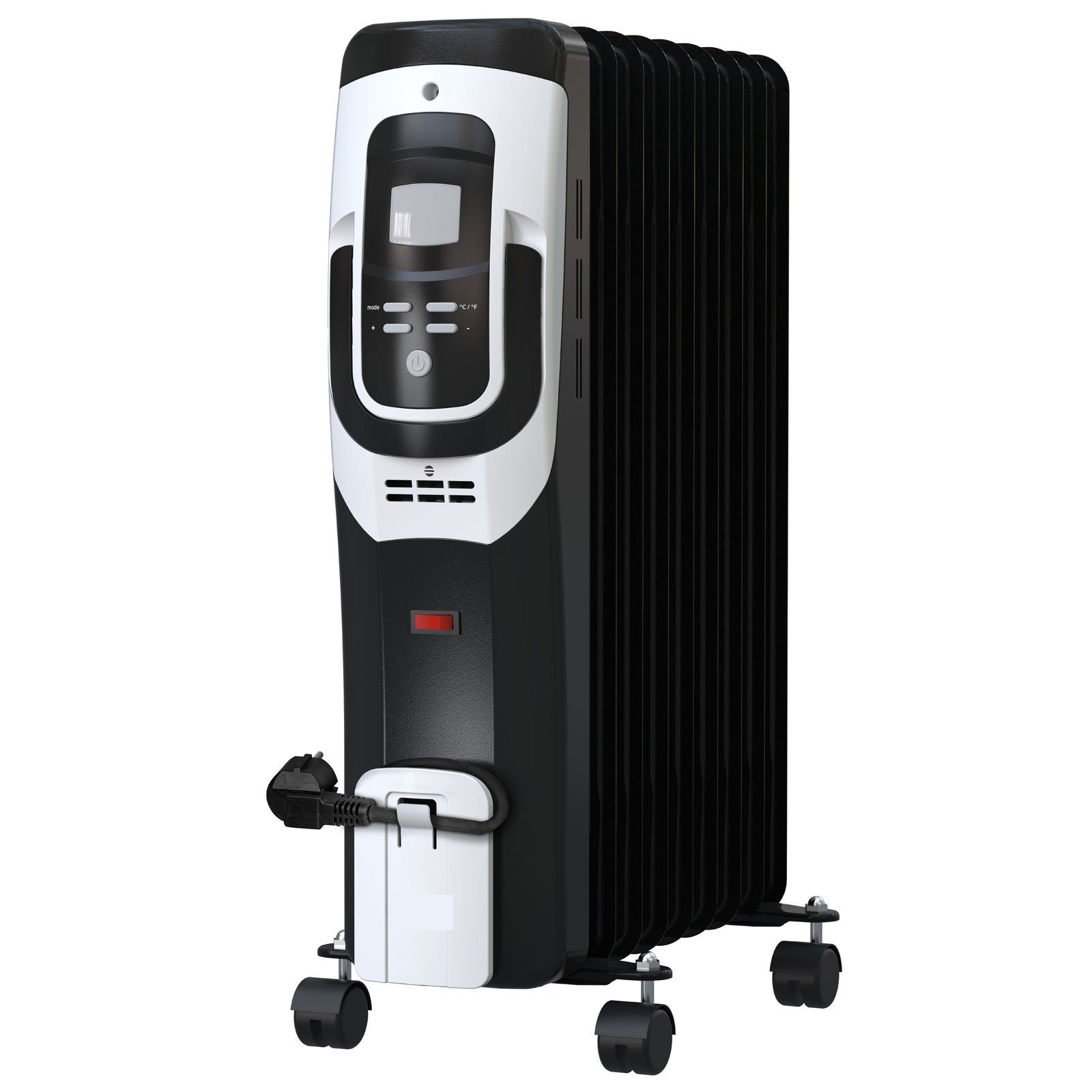 Güde Ölradiator 9 Rippen Radiator 2000W 3 Heizstufen Heizkörper mit Thermos günstig online kaufen