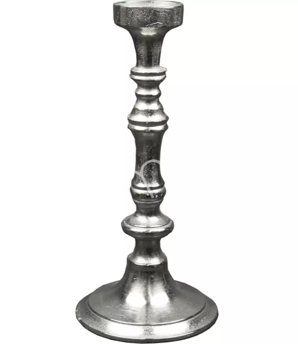 colmore Подсвечник Подсвечник Klassisch Rund Silber Antik Metall 35 cm