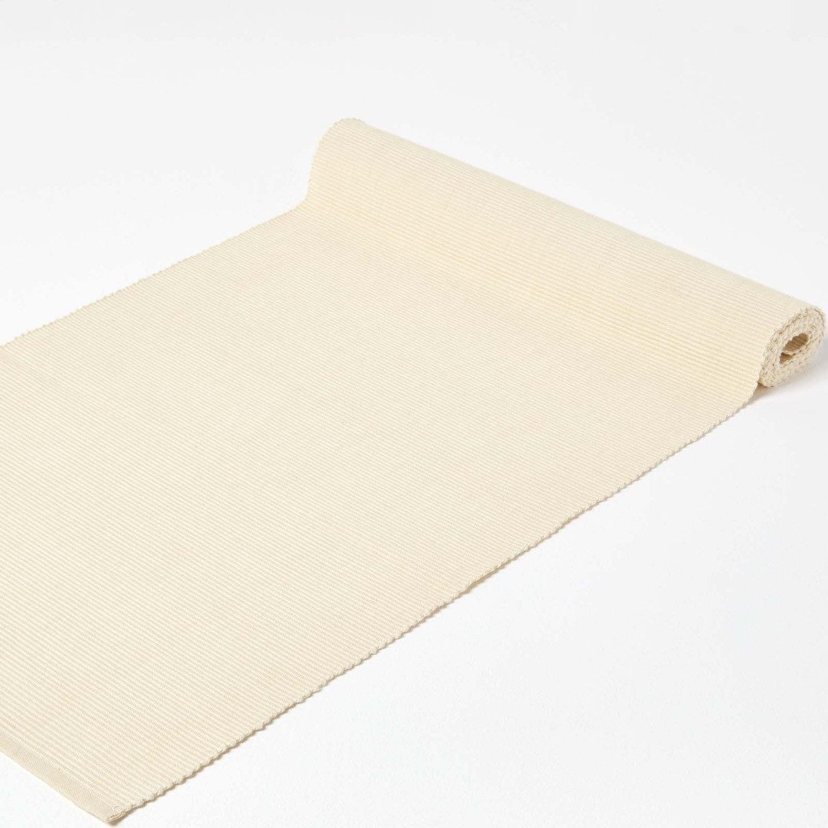 Homescapes Tischläufer Tischläufer creme – 44 günstig online kaufen