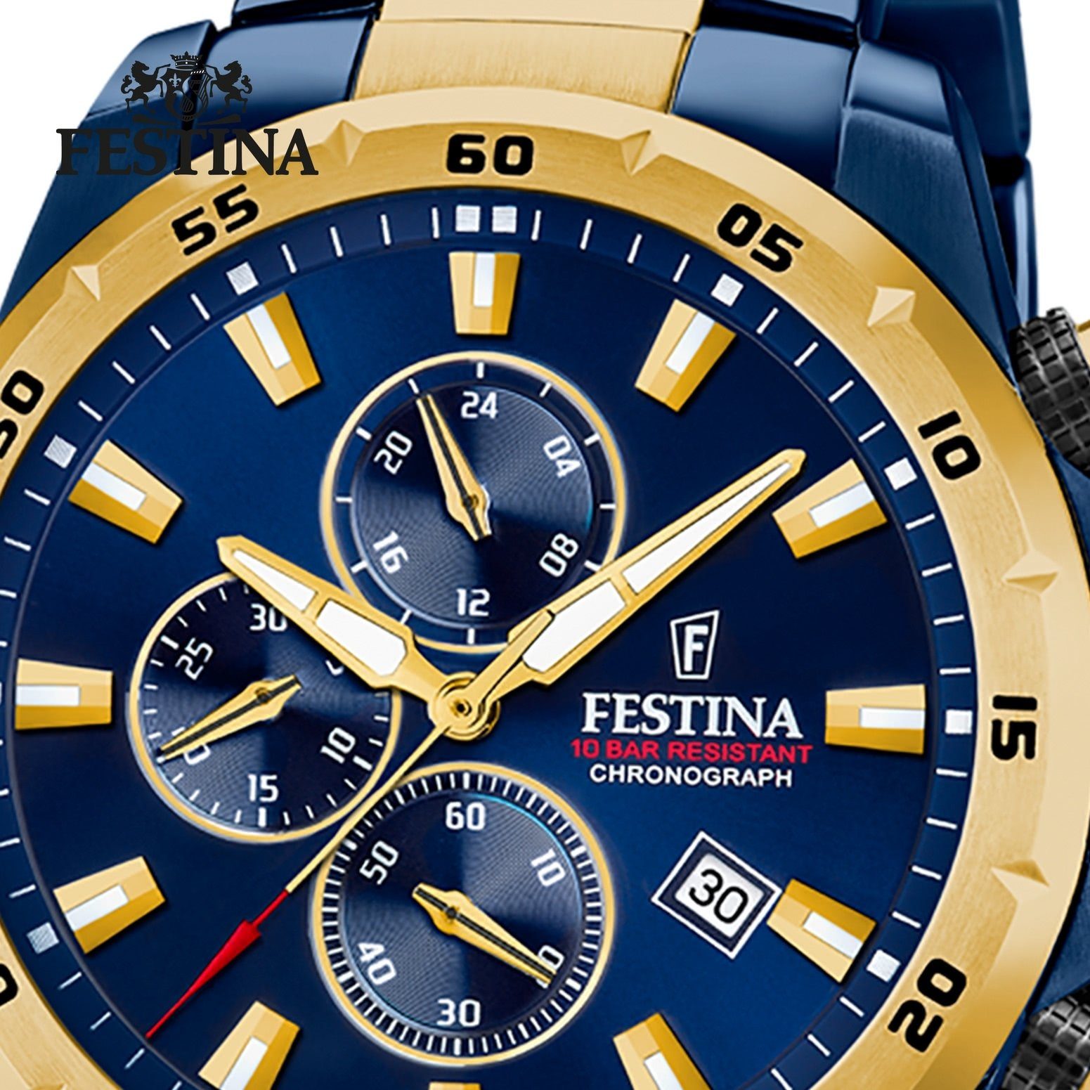 Festina Quarzuhr Festina Herrenuhr Chronograph Sport, (Analoguhr), Herren A günstig online kaufen