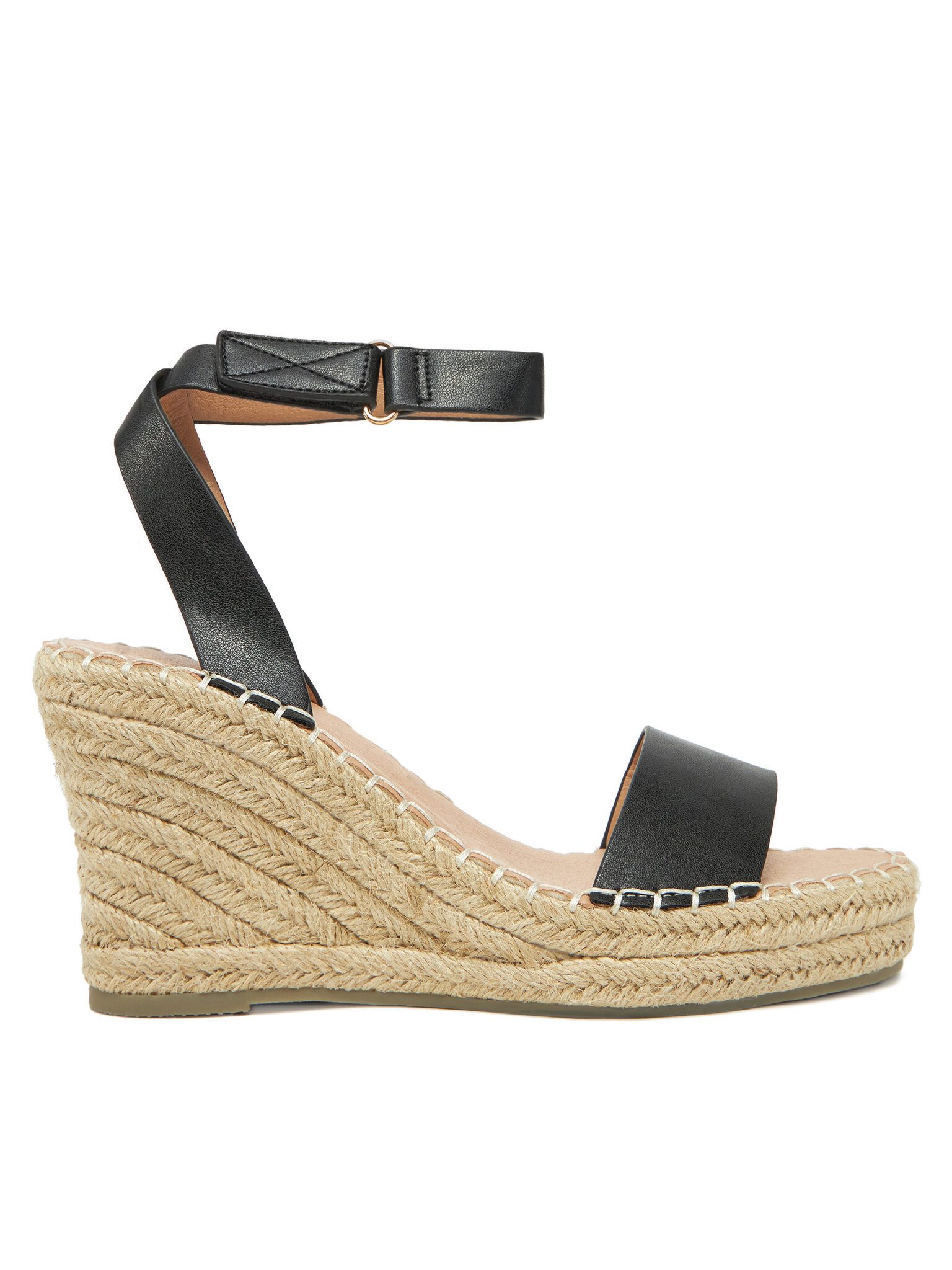 DeeZee Deezee Damen Espadrilles Schwarz JSZ2022-06 Espadrille