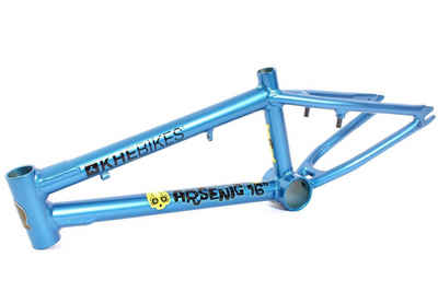 KHEbikes Fahrradrahmen KHE ARSENIC 16" Aluminium Rahmen blau, BMX Rahmen KHEbikes
