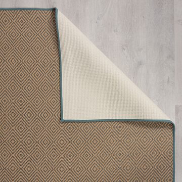 Teppich Jute Diamond, FLAIR RUGS, rechteckig, Höhe: 4 mm, Jute Teppich