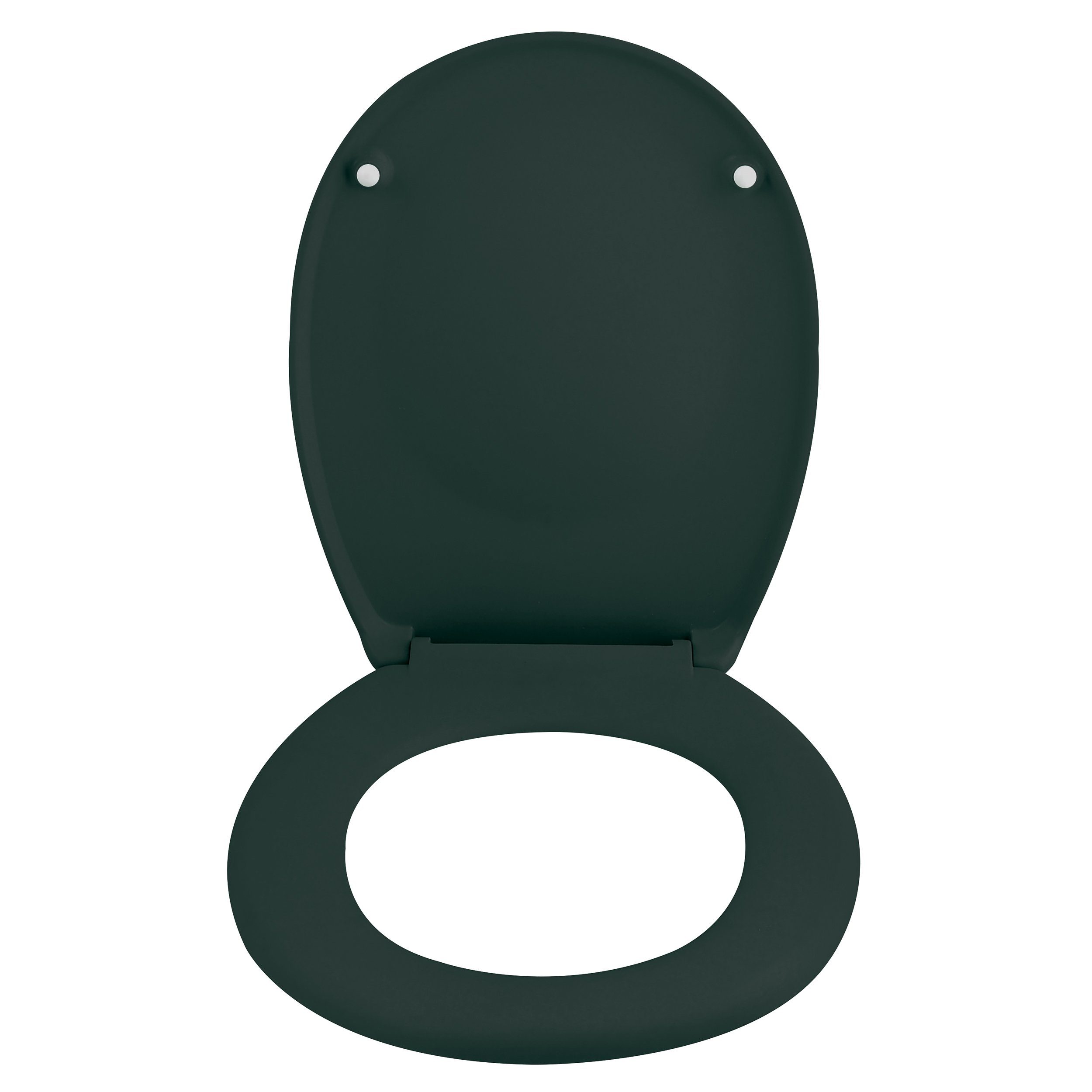 spirella WC-Sitz NEELA, Premium Soft Close neue in Toilettendeckel langlebig, Stabilität, oval, angesagter Absenkautomatik, Trendfarben Kunststoff, matt dunkelgrün leichtem bruchsicher, Duroplast aus hohe Optik