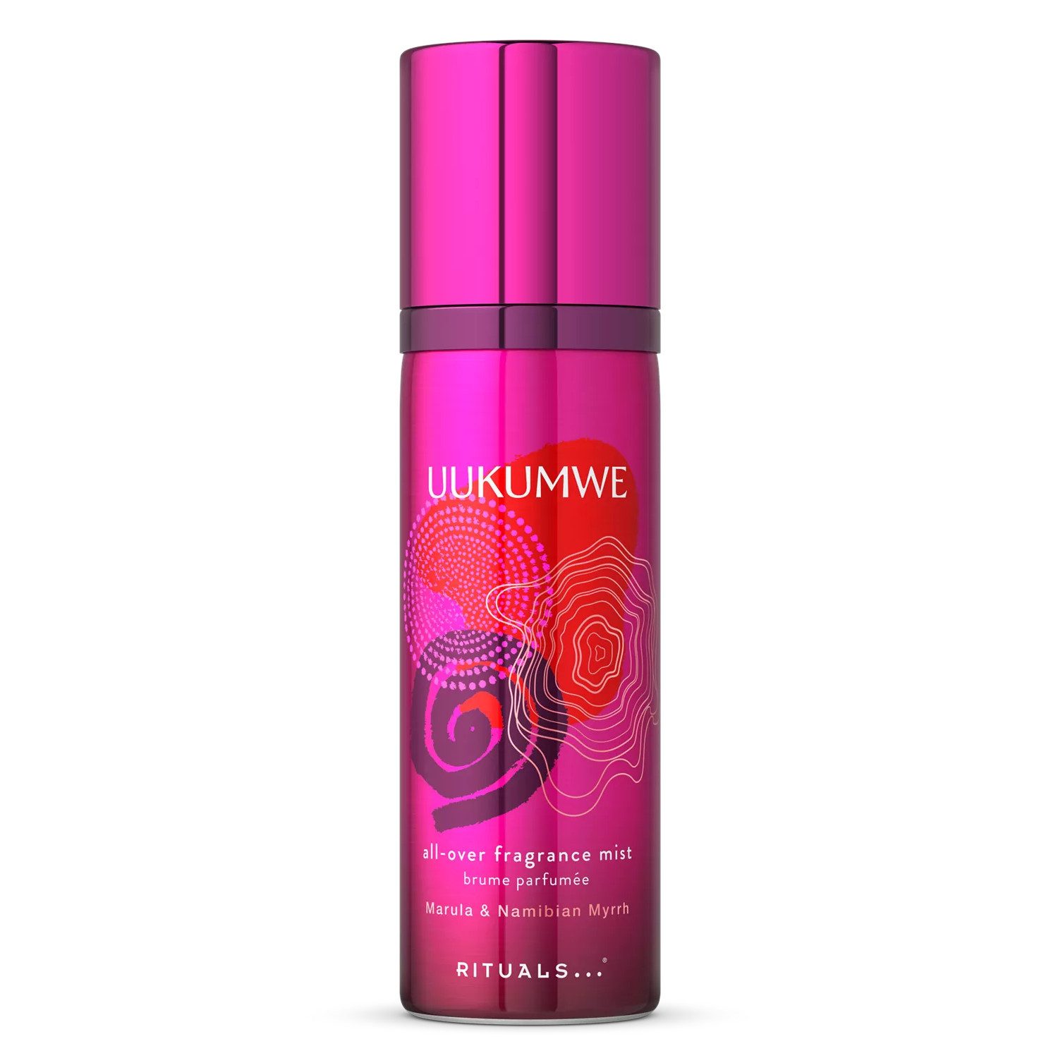 Rituals Gesichts- und Körperspray Rituals Uukumwe All-over Fragrance Mist 100 ml – Haar- & Körperspray, 1-tlg., Alkoholfrei Haar & Körper 360°-Spray Warmer Duft