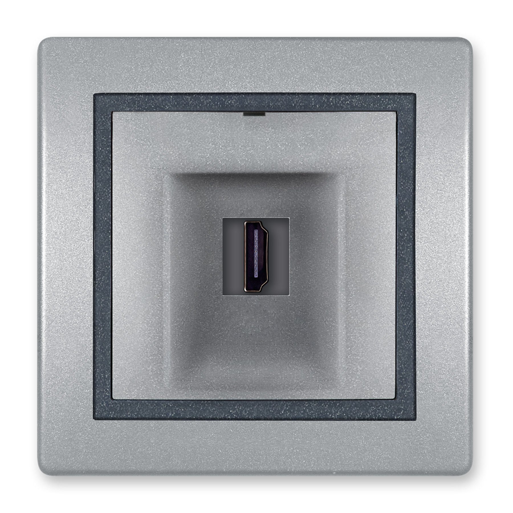 Aling Conel Lichtschalter Prestige Line Schalter ohne Glimmlampe Schwarz  Soft Touch (Packung), VDE-zertifiziert